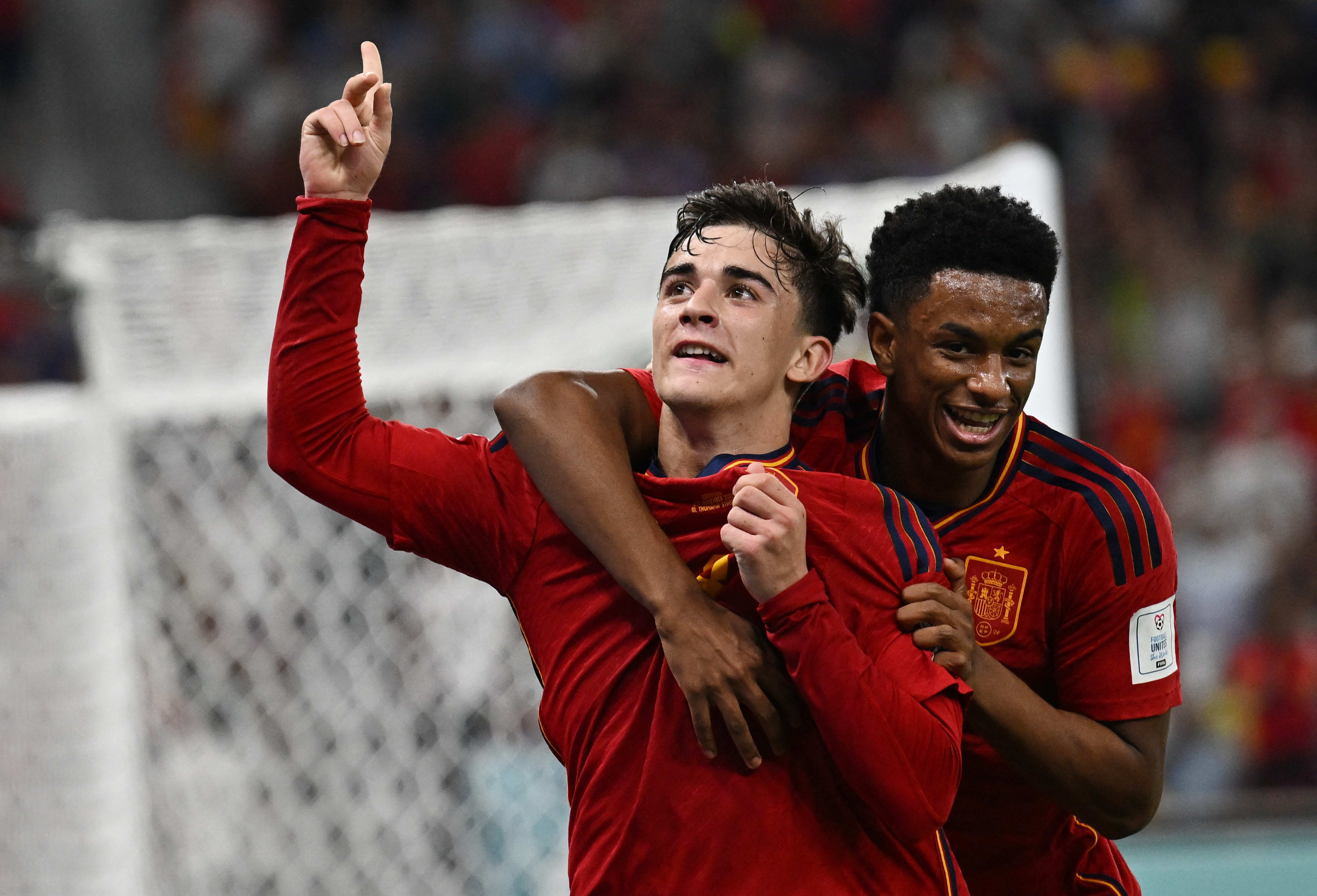 גאבי, שחקן נבחרת ספרד לצד אלחנדרו באלדה