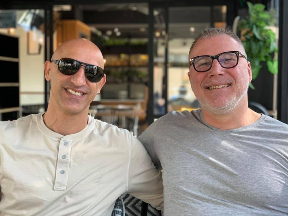 ליאור רוזנטל עם עופר מזרחי