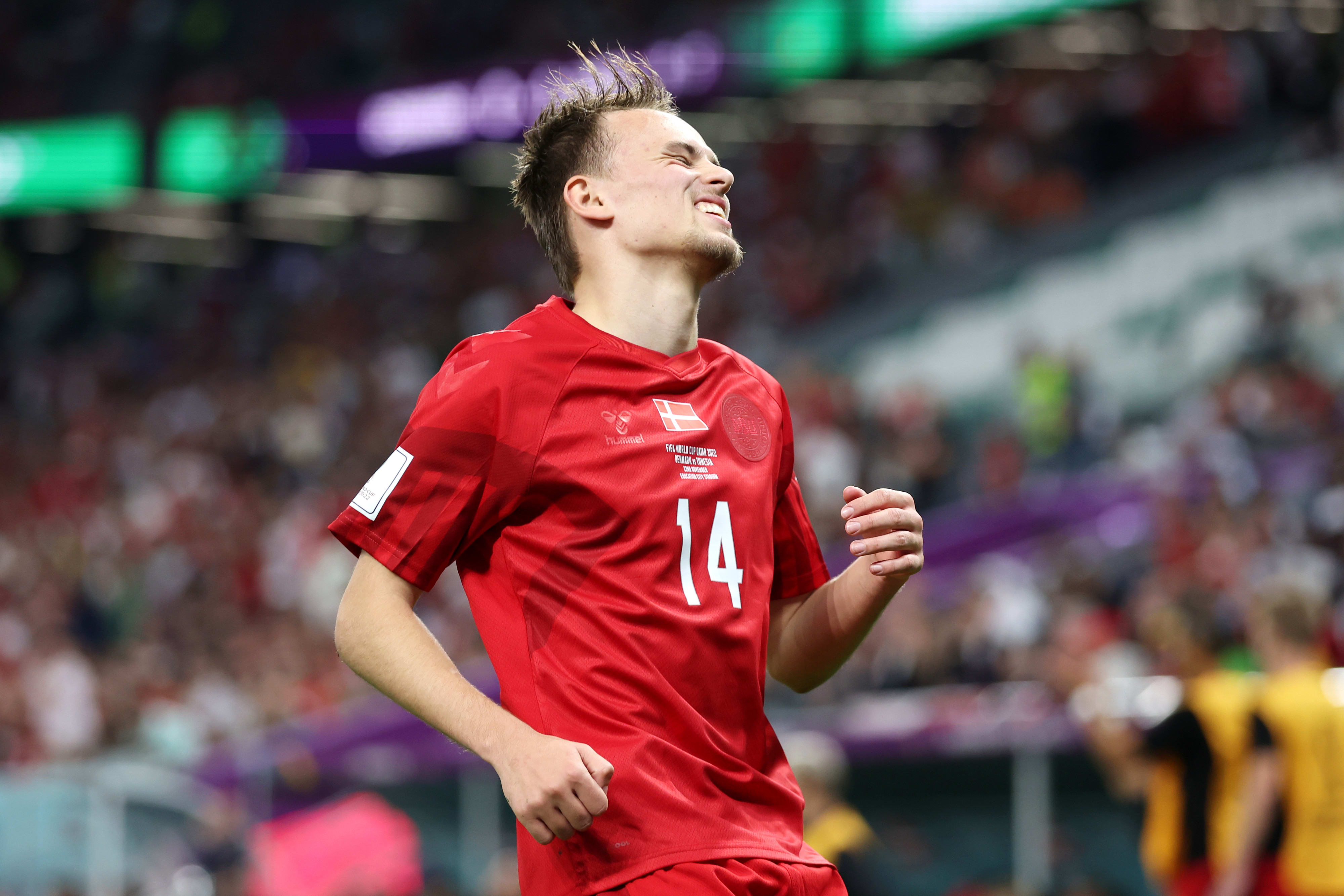 מיקל דמסגור, שחקן נבחרת דנמרק