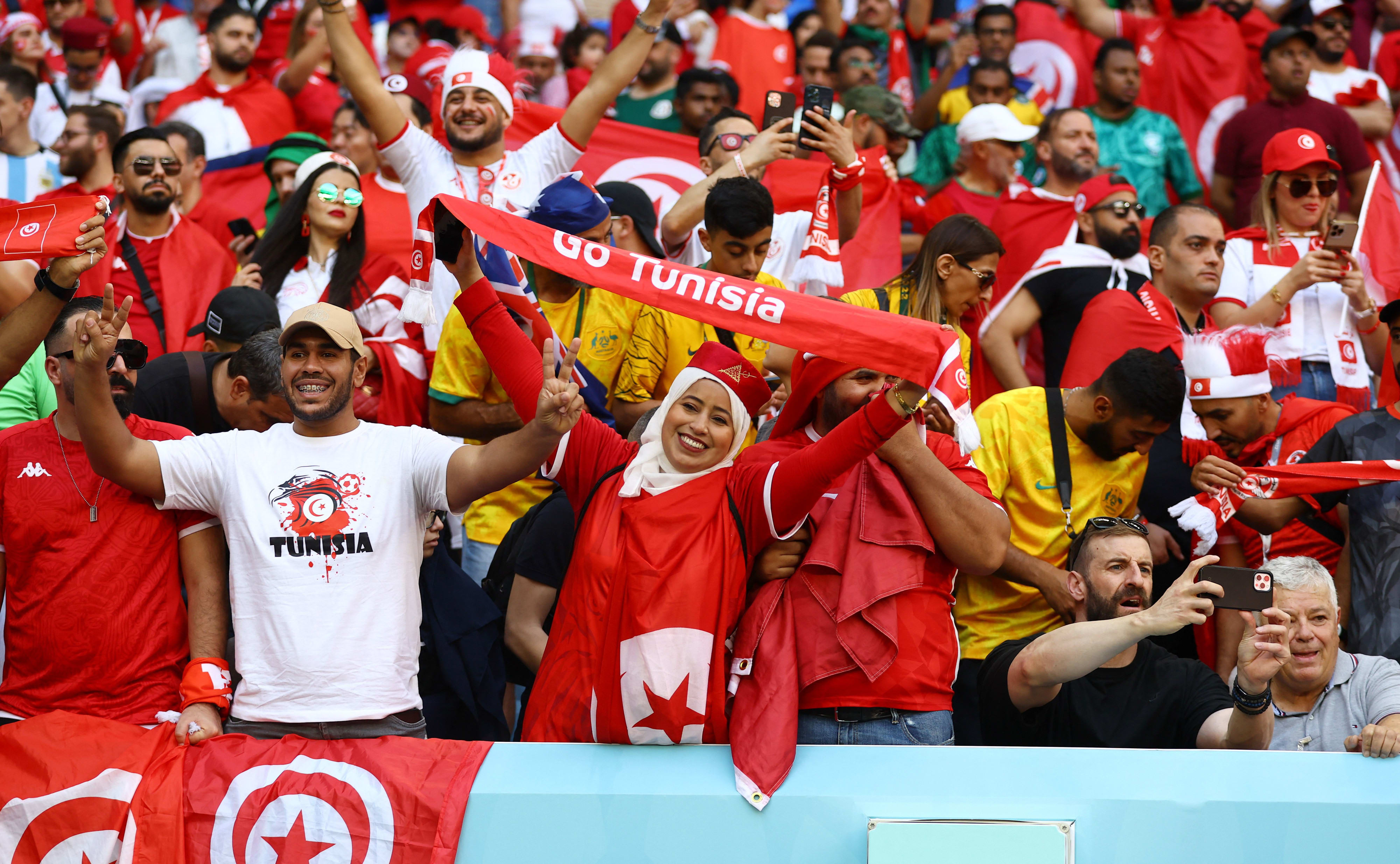 אוהדי נבחרת תוניסיה