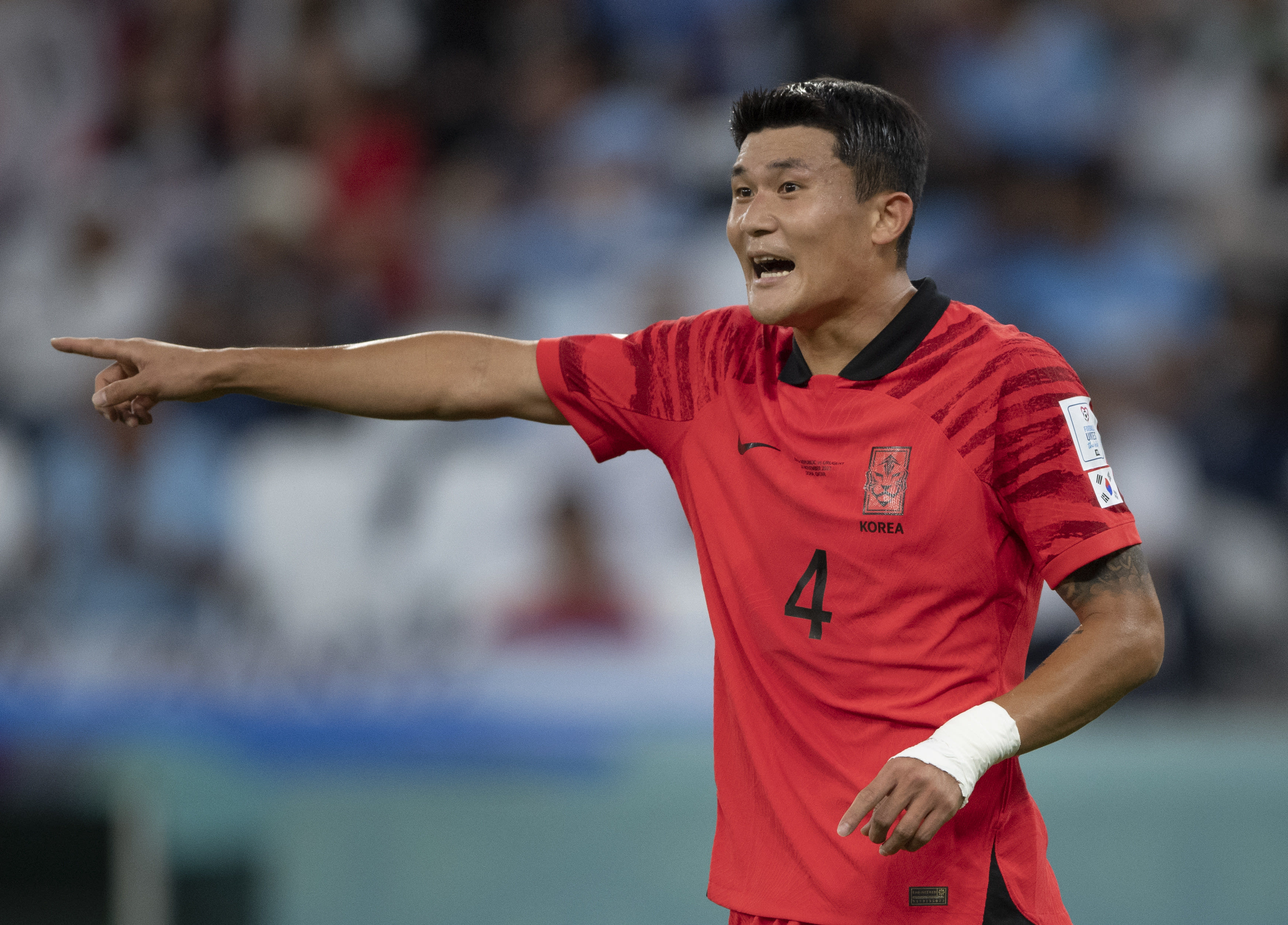 קים מין-ג'ה, שחקן נבחרת דרום קוריאה