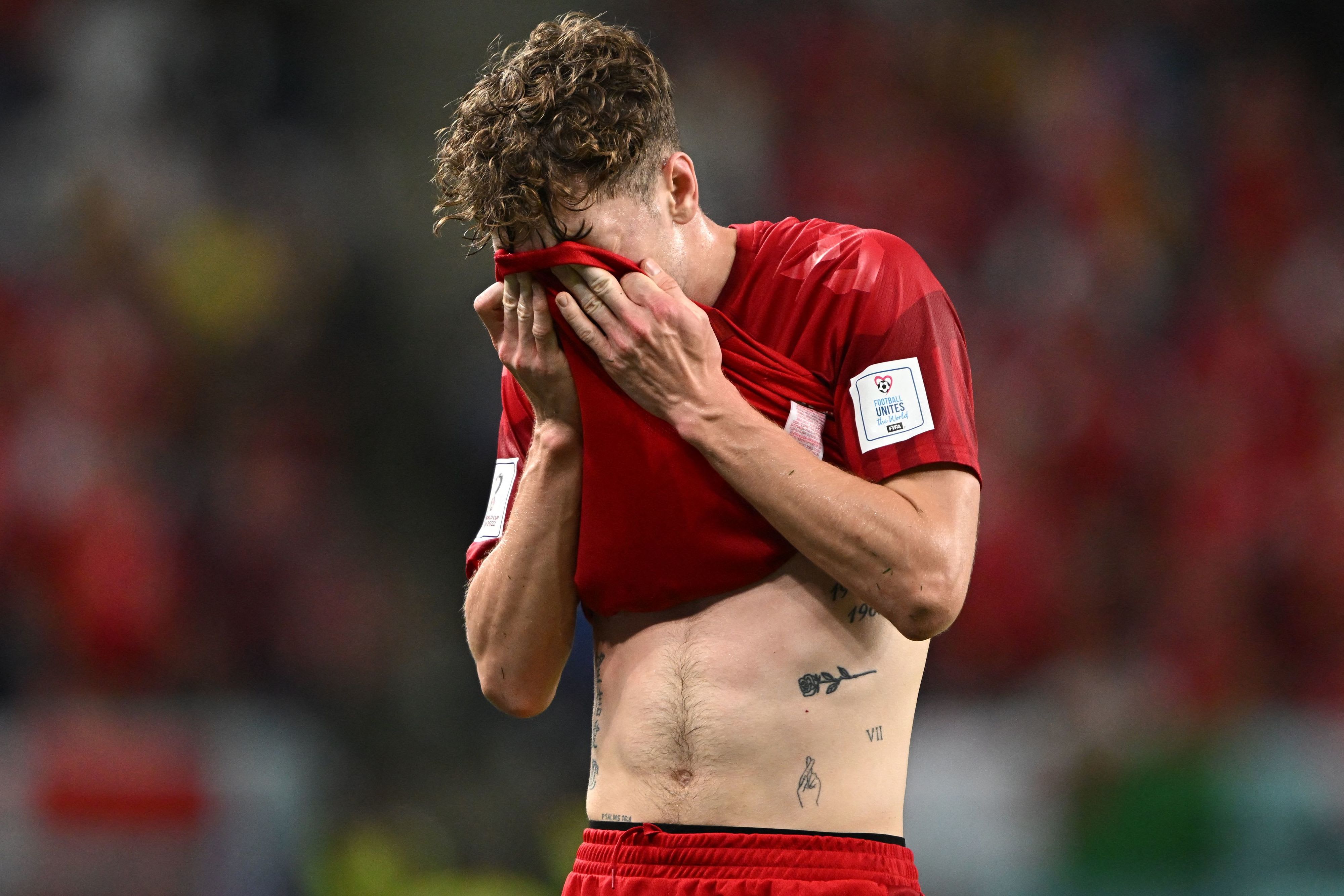 אנדראס סקוב אולסן, שחקן נבחרת דנמרק מאוכזב