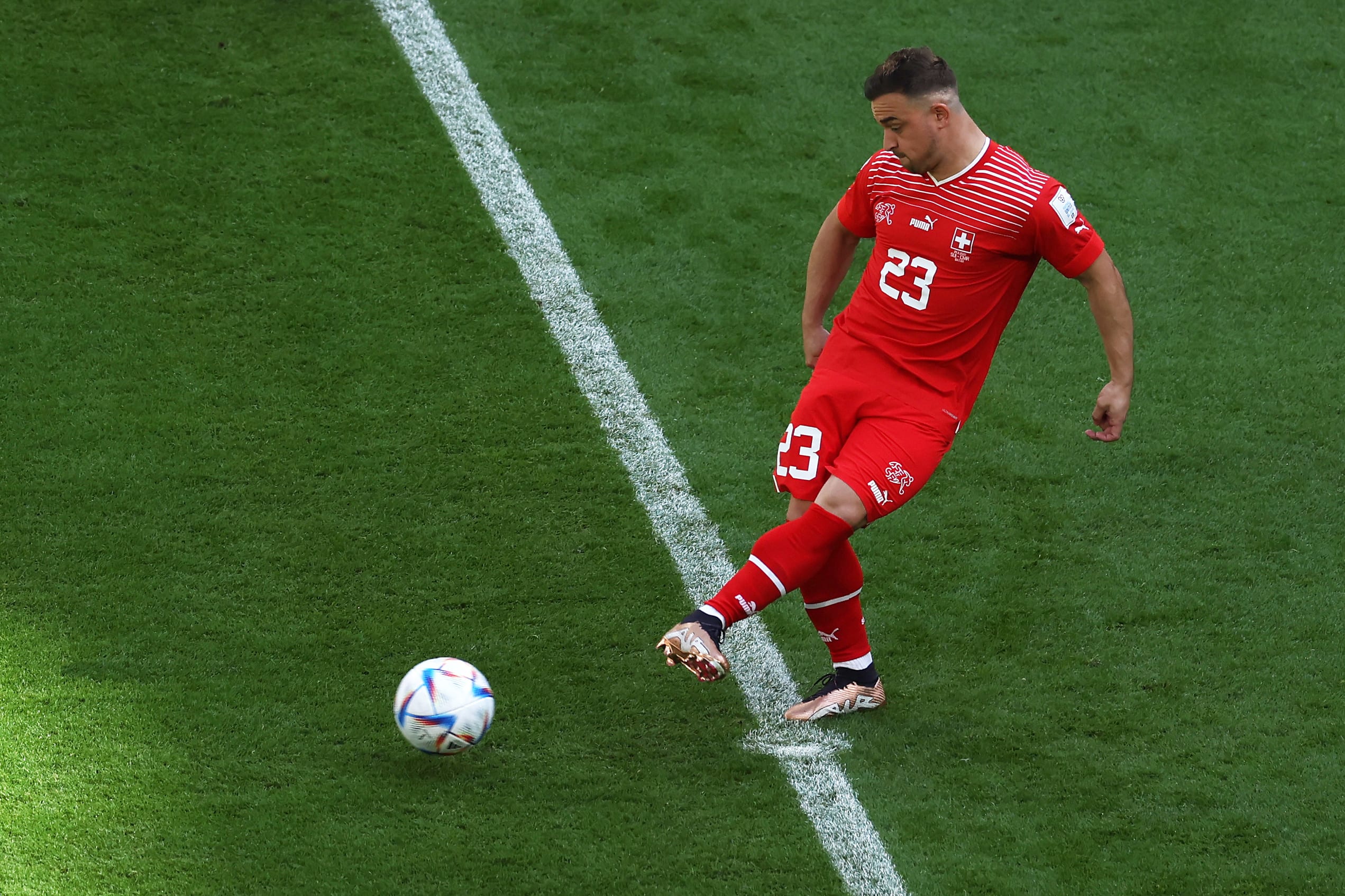 ג'רדאן שאקירי, שחקן נבחרת שוויץ