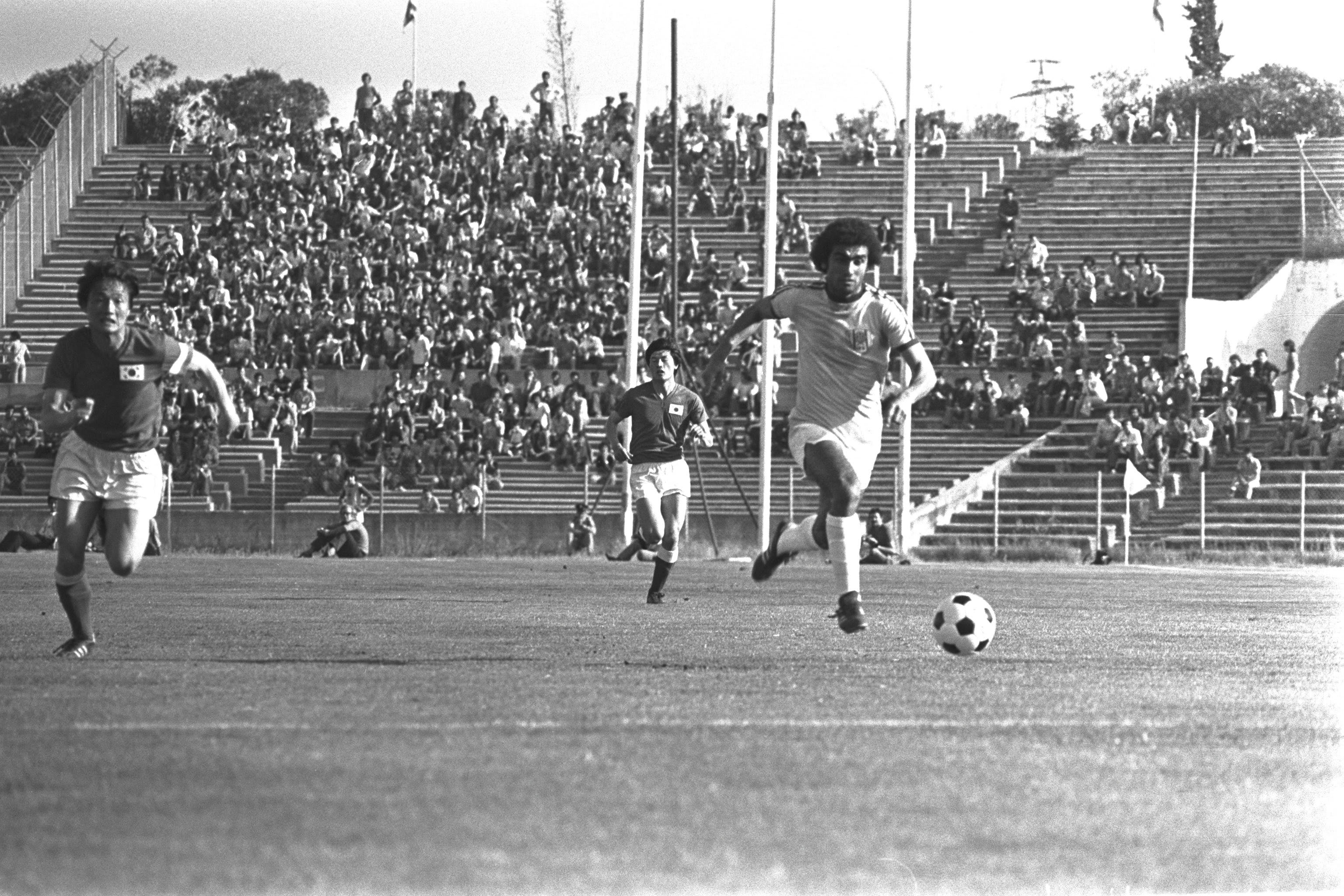 גדעון דמתי נבחרת ישראל נגד דרום קוראיה איצטדיון רמת  גן