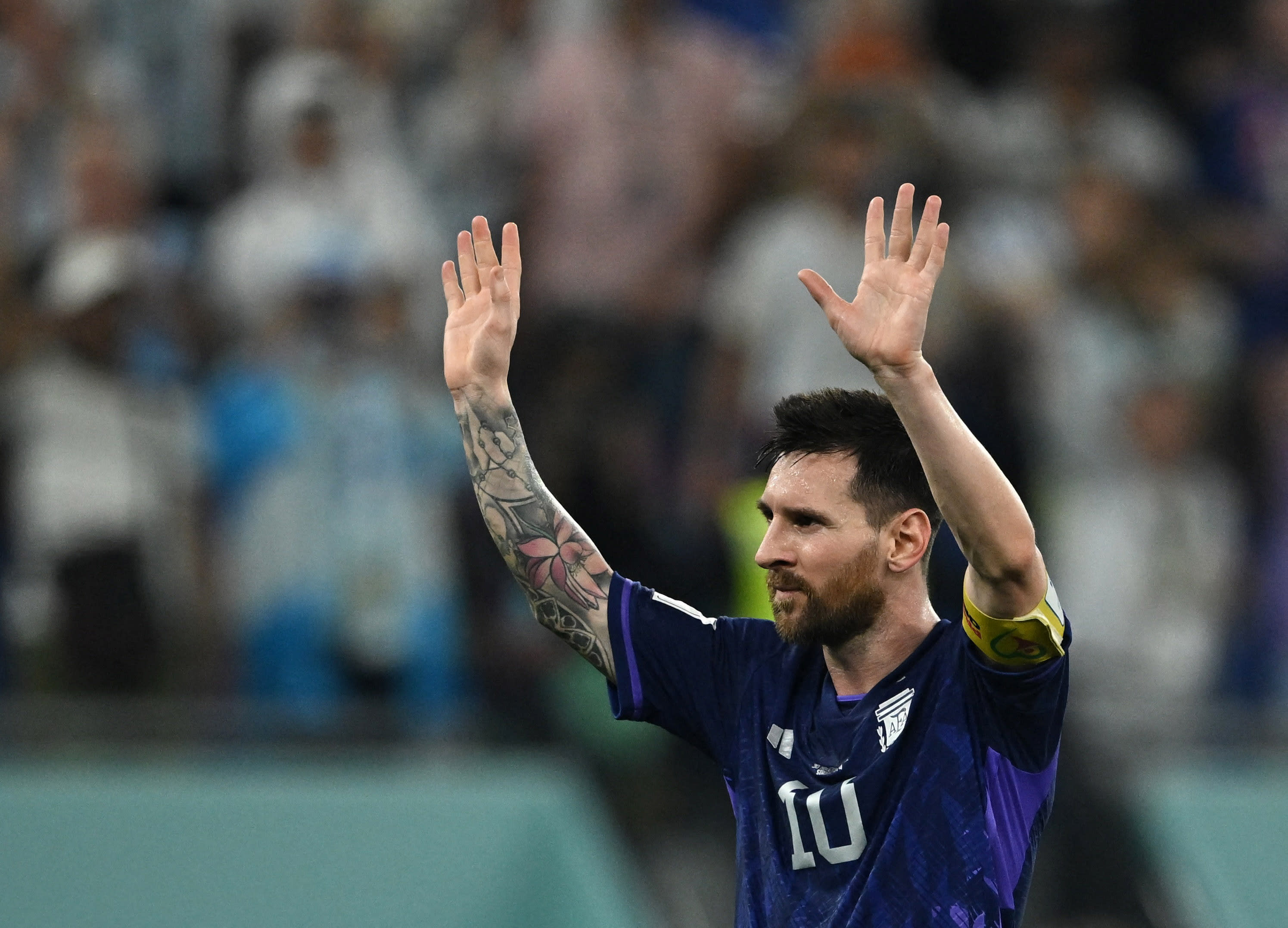 ליאונל מסי שחקן נבחרת ארגנטינה