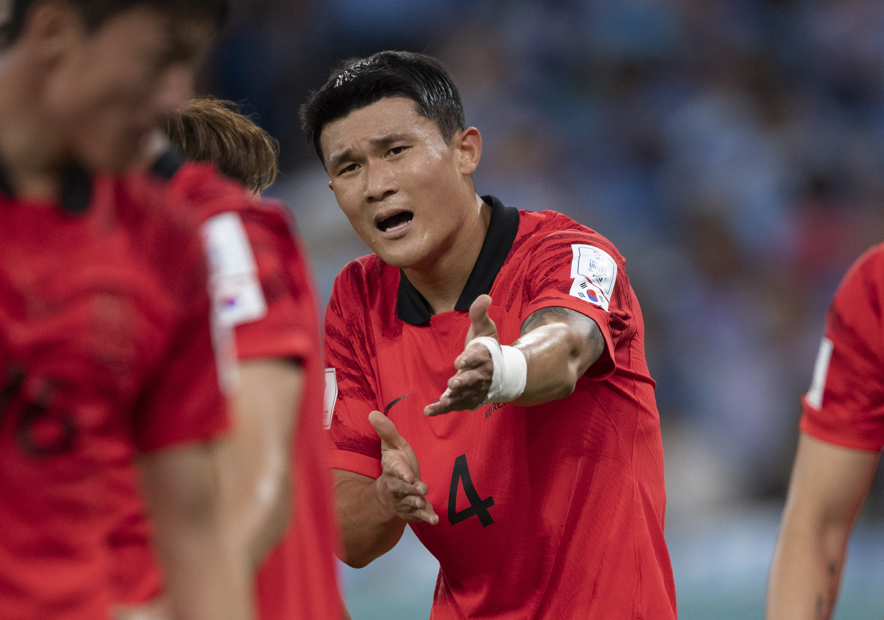 קים מין-ג'ה, שחקן נבחרת קוריאה