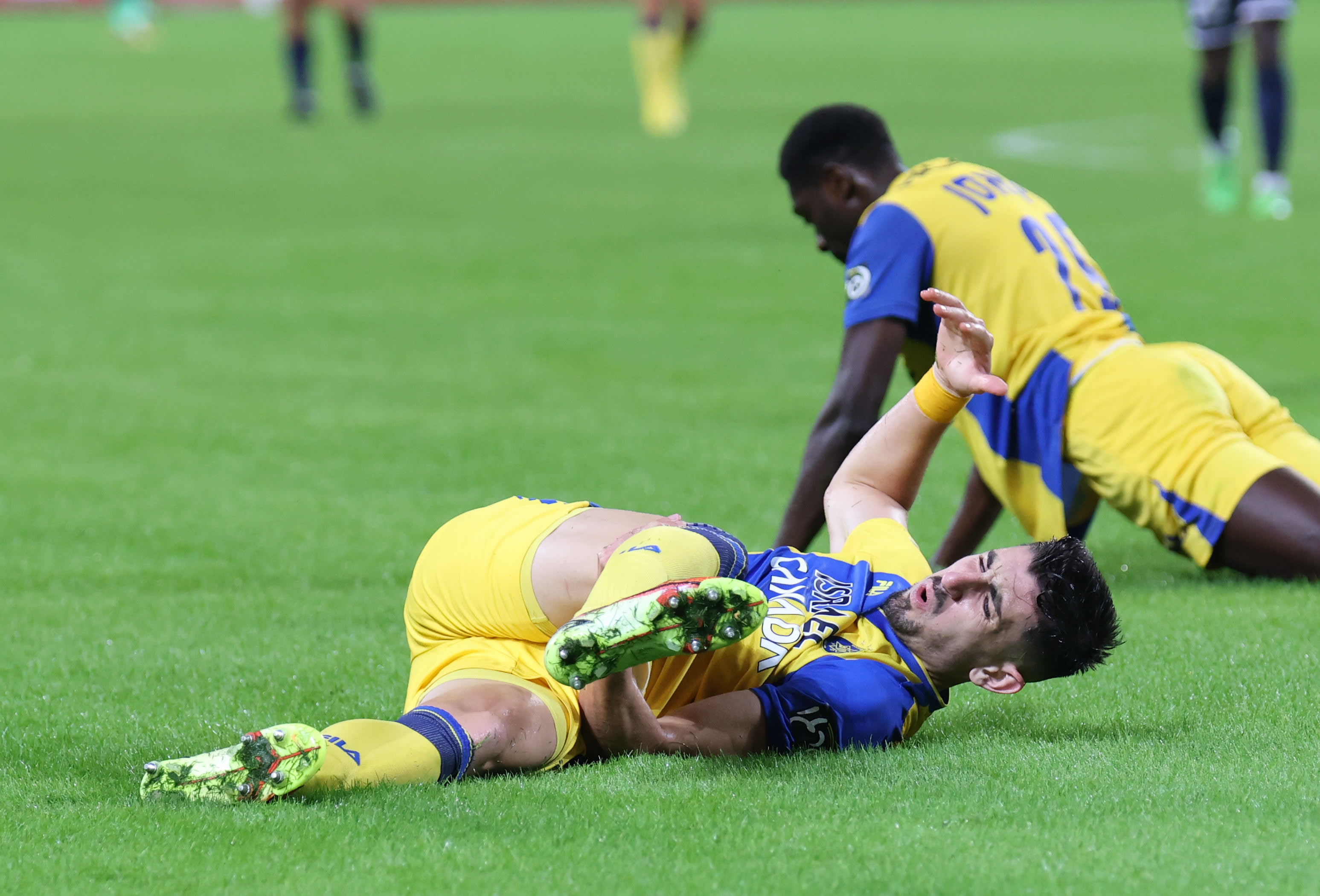 עידן נחמיאס, שחקן מכבי תל אביב פצוע