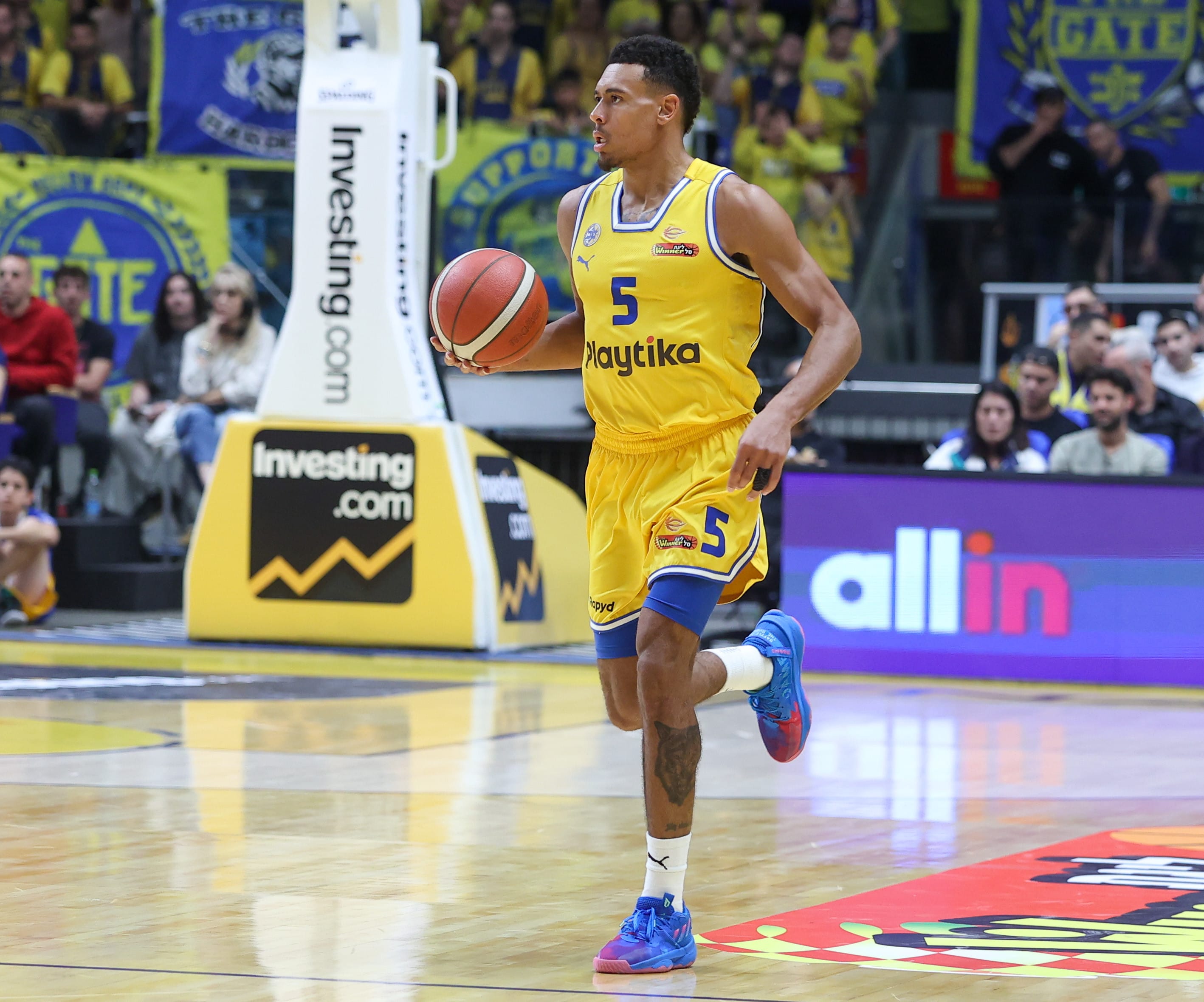 ווייד בולדווין, שחקן מכבי תל אביב