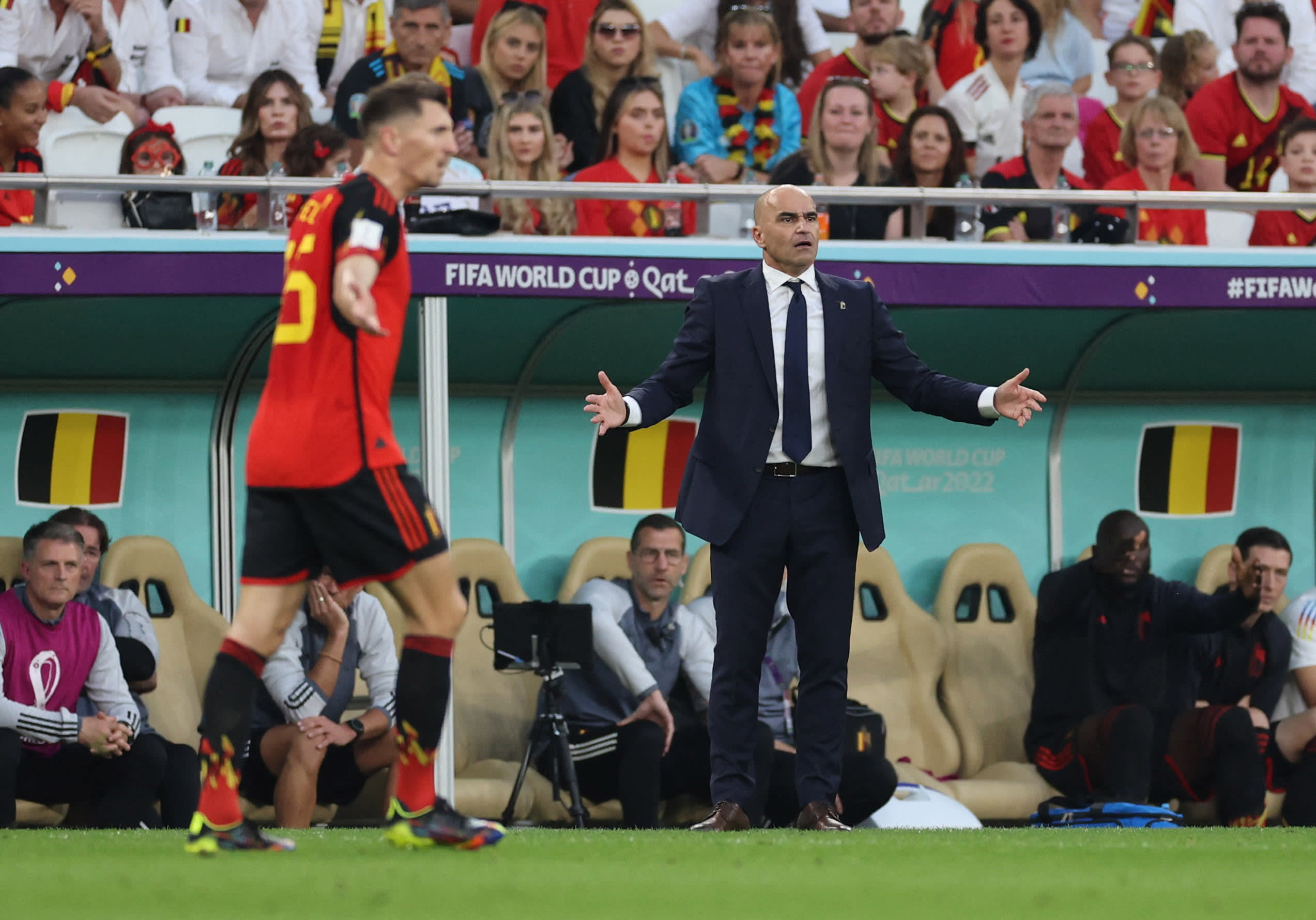 רוברטו מרטינס, מאמן נבחרת בלגיה