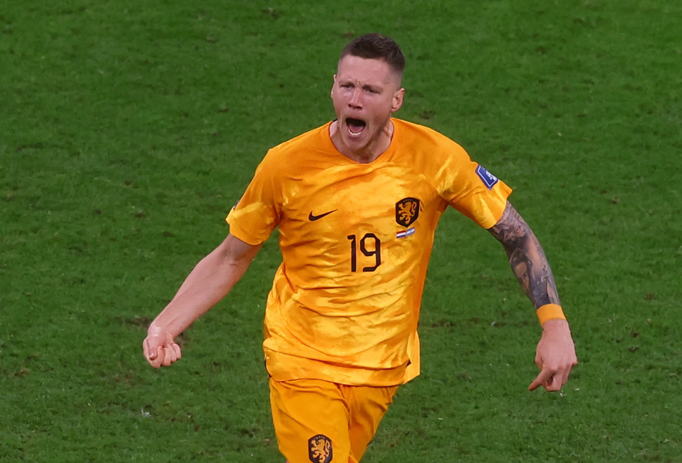 ואוט וחהורסט נבחרת הולנד חוגג