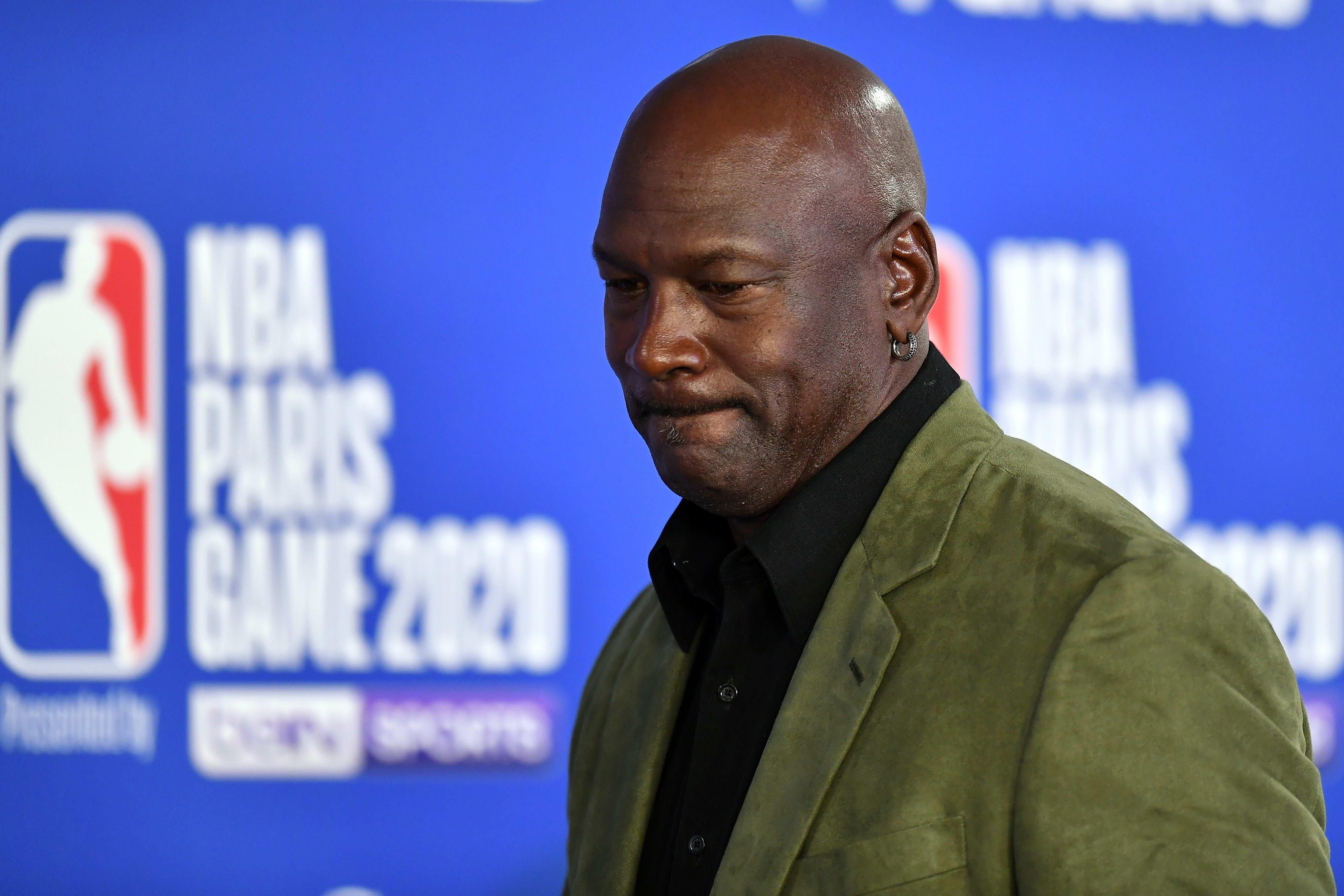 שחקן העבר מייקל ג'ורדן