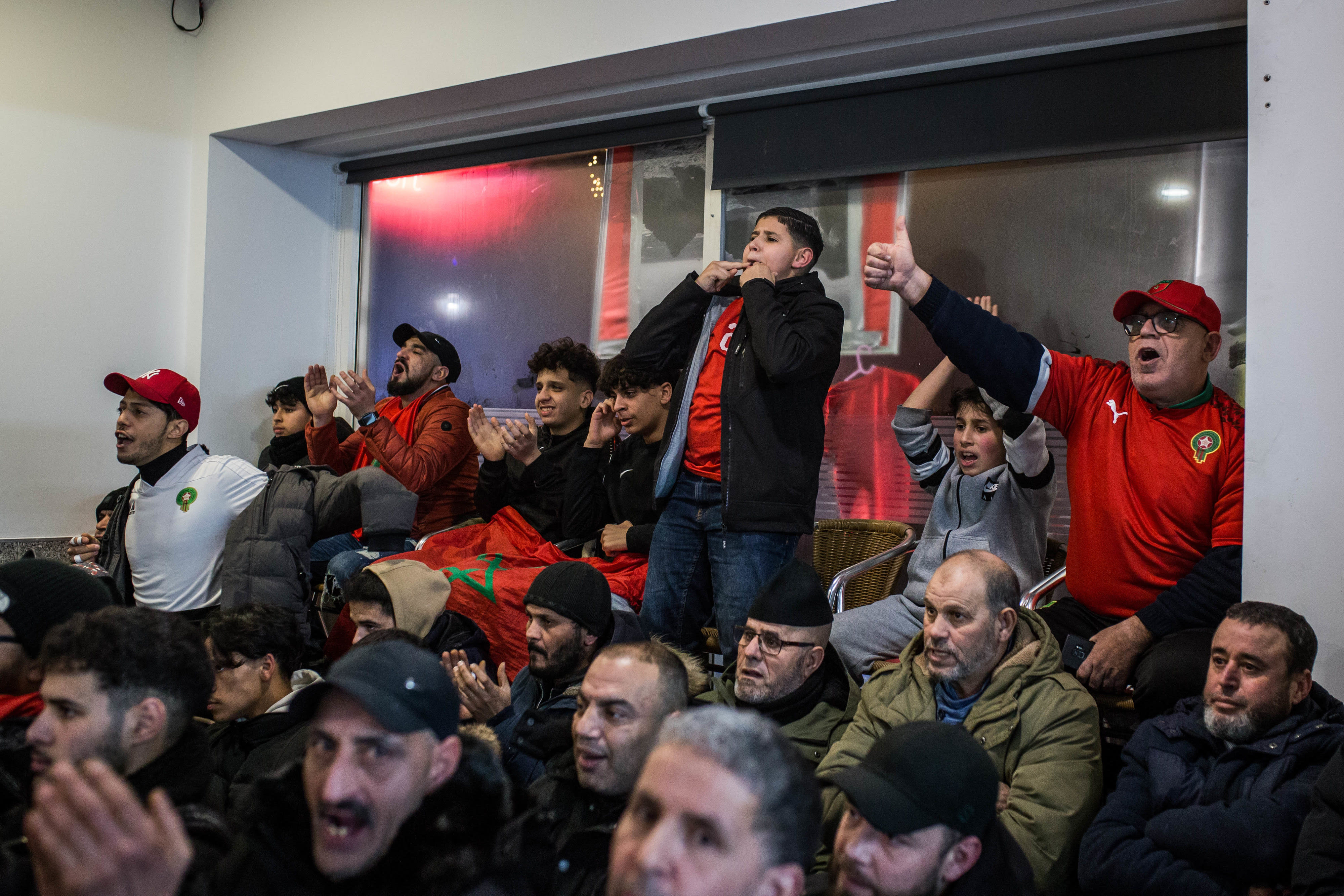 אוהדי נבחרת מרוקו