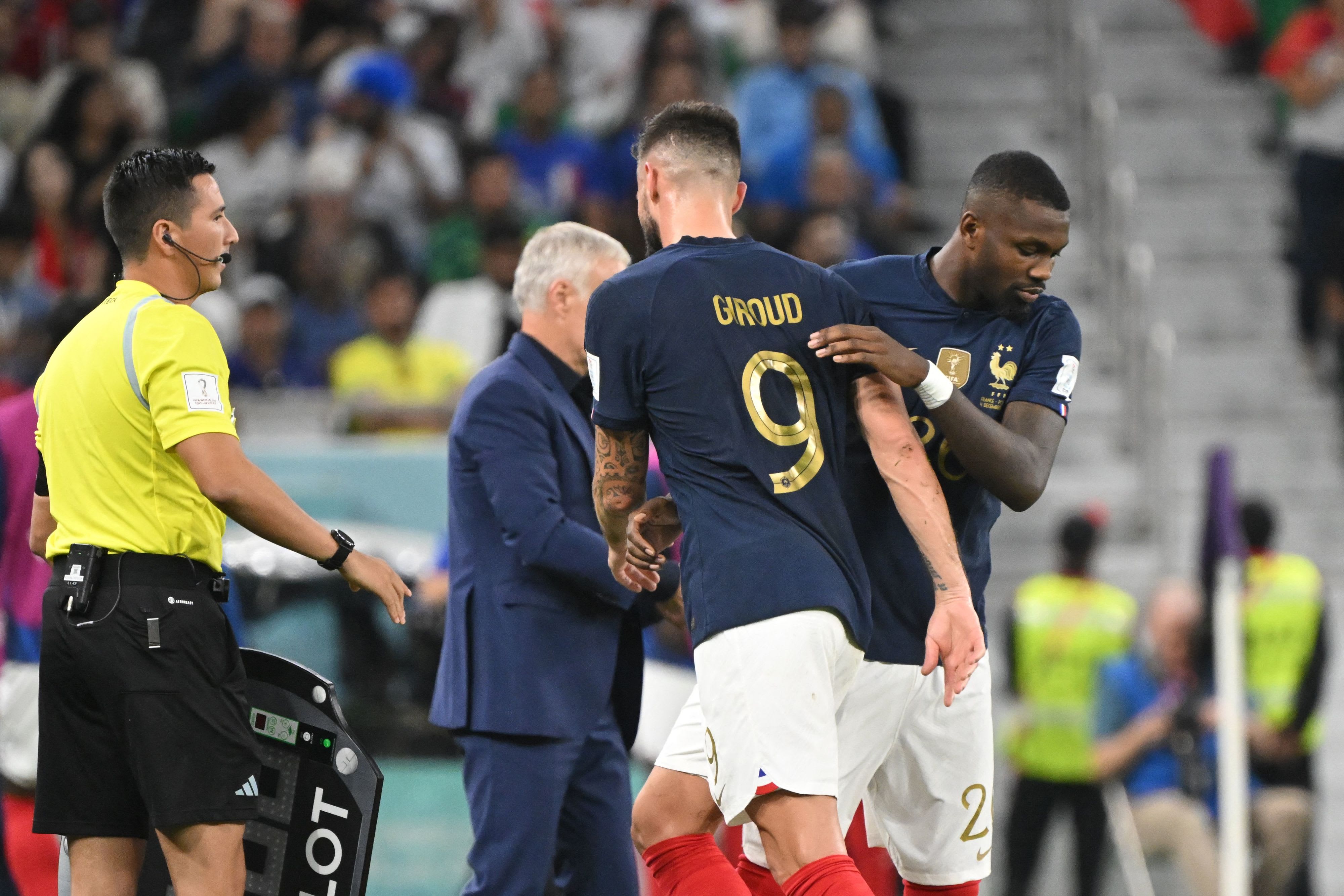 שחקני נבחרת צרפת, אוליבייה ז'ירו, מרכוס תוראם