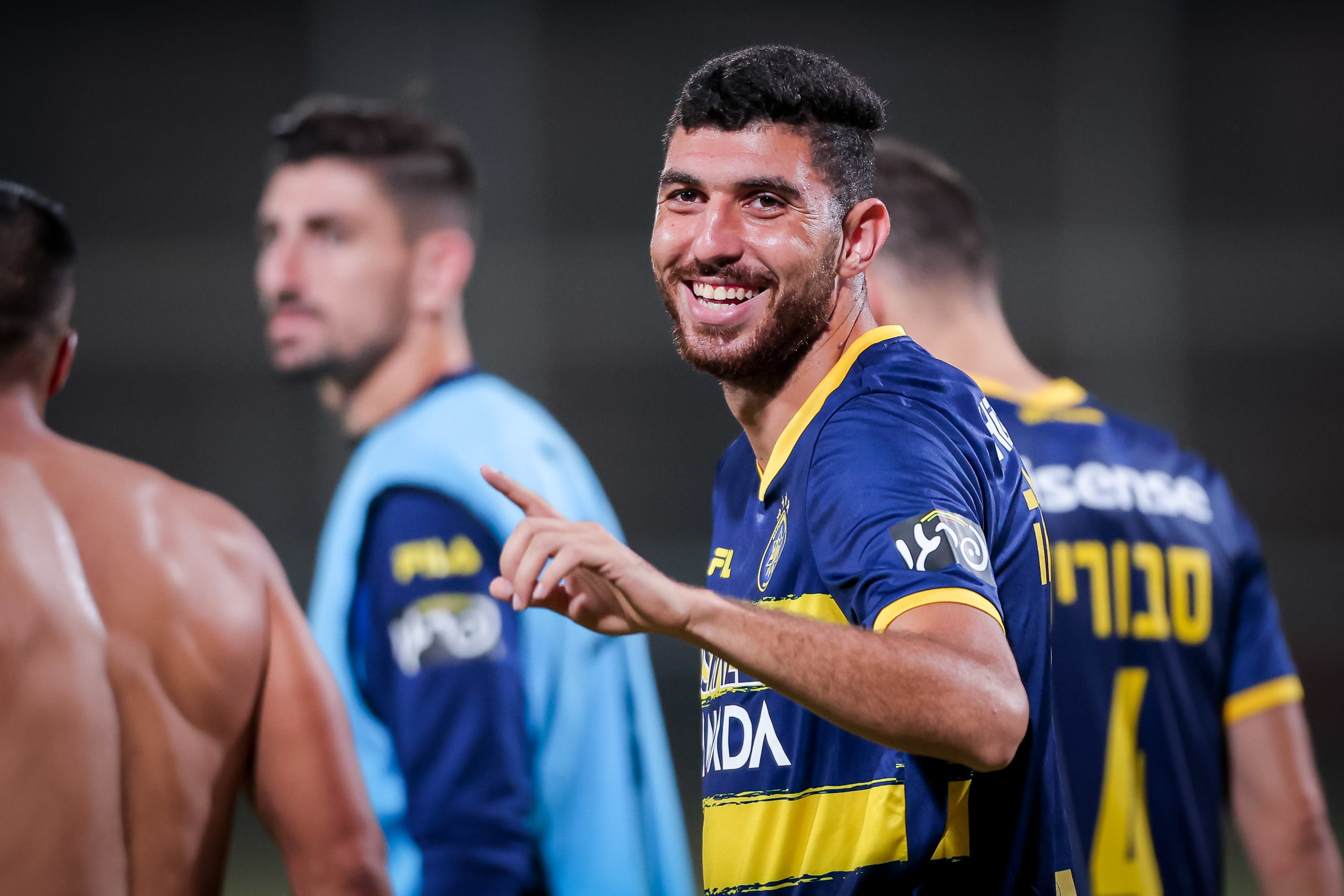 שחקן מכבי תל אביב אוסמה חלאיילה