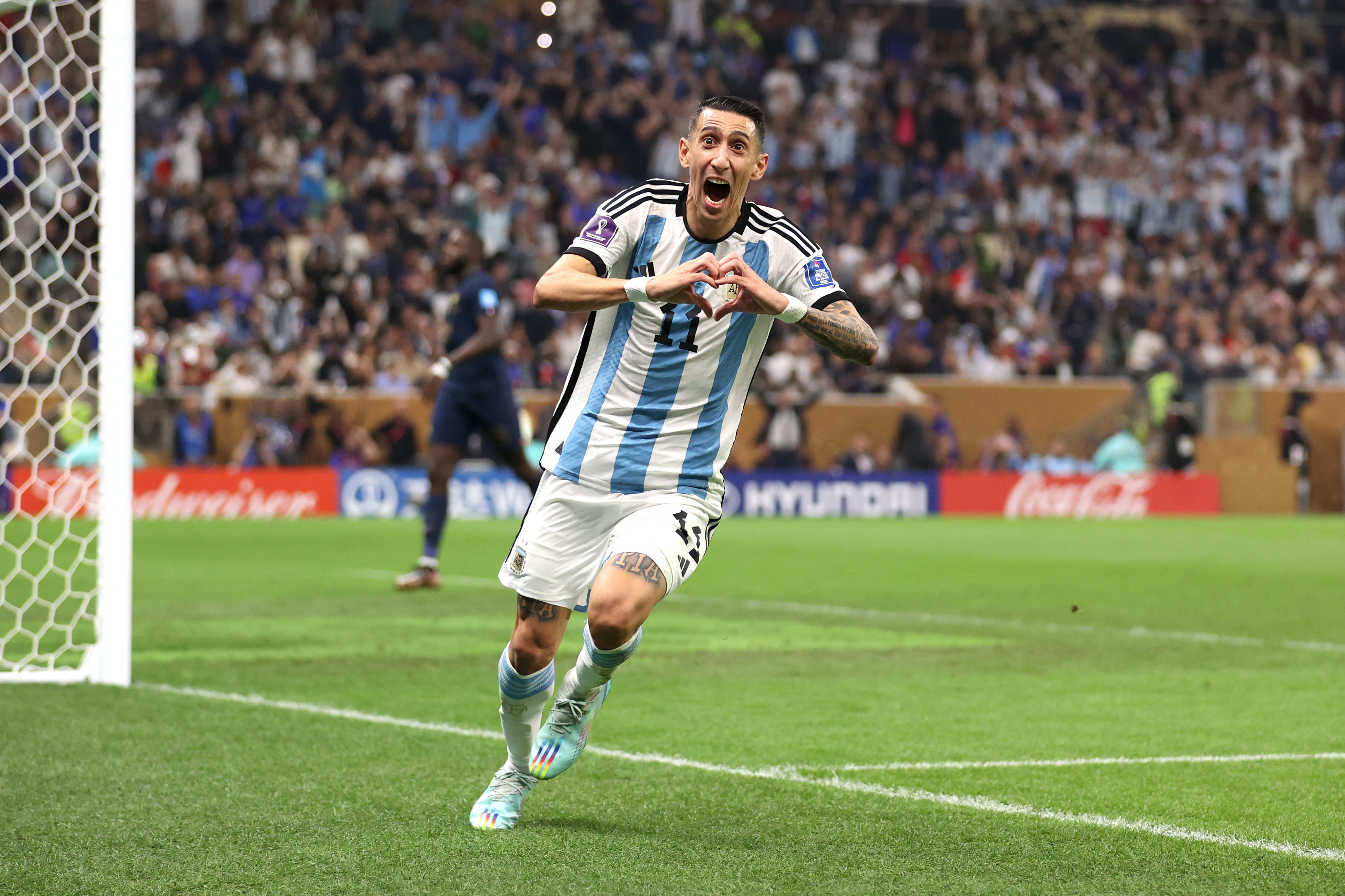 גמר מונדיאל 2022: אנחל די מריה, שחקן נבחרת ארגנטינה