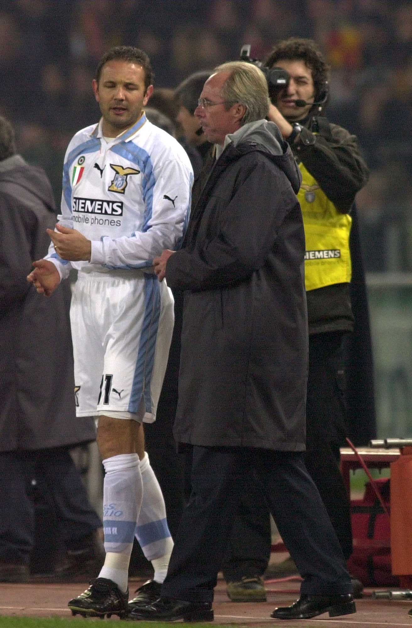 סינישה מיכאילוביץ' עם סוון גוראן אריקסון