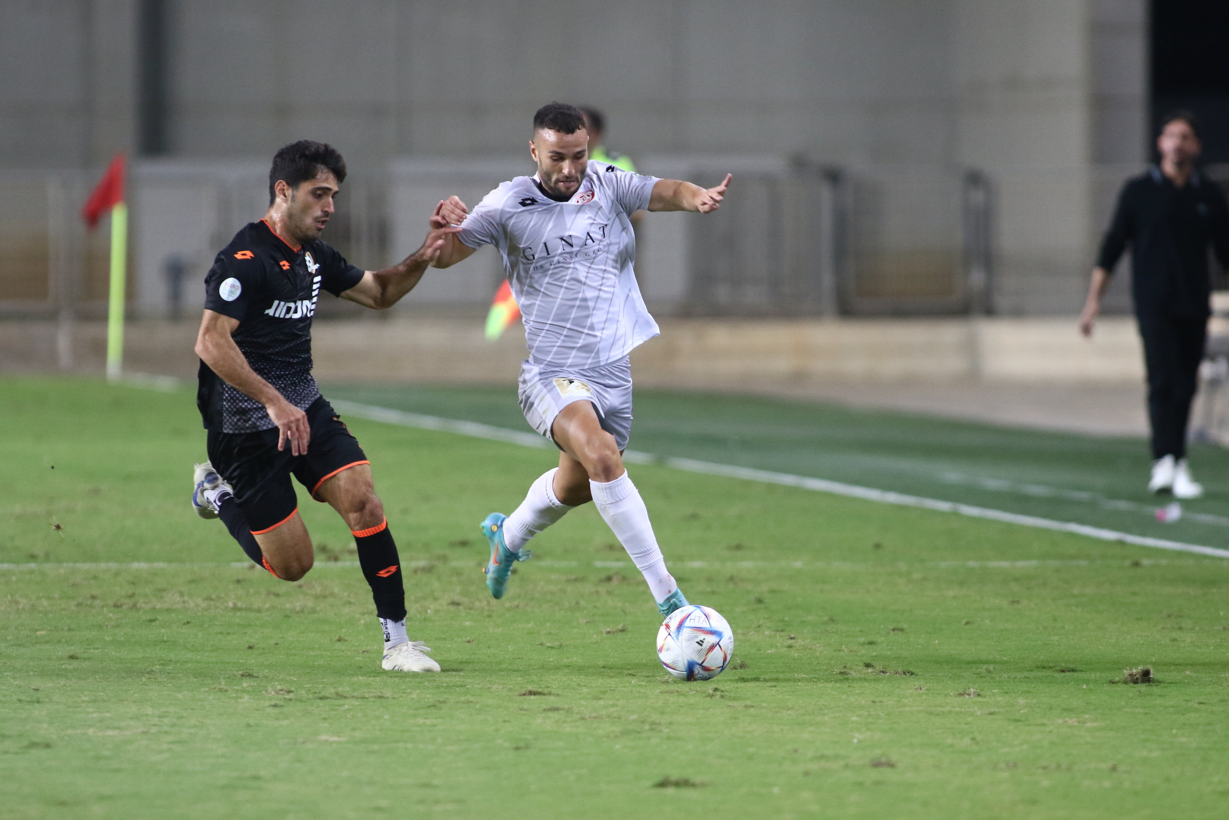 Sa'ar Padida, Hapoel Hadera, in front of Stav Israeli, Ness Ziona section