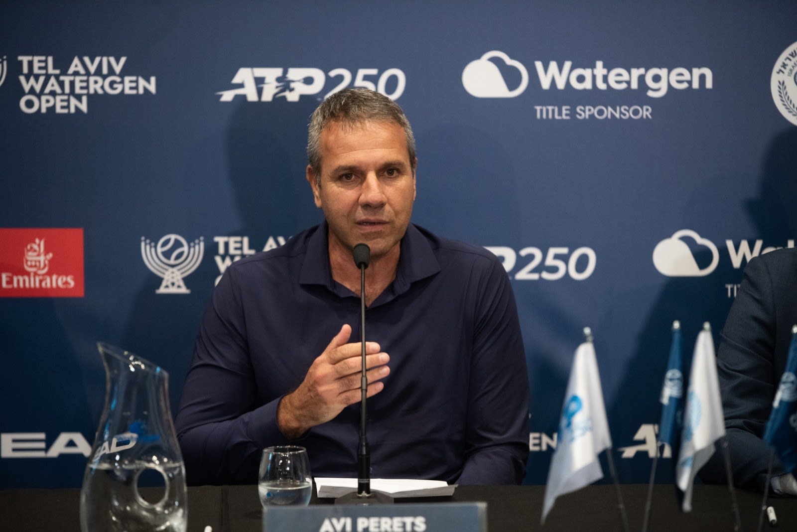 יו"ר איגוד הטניס אבי פרץ