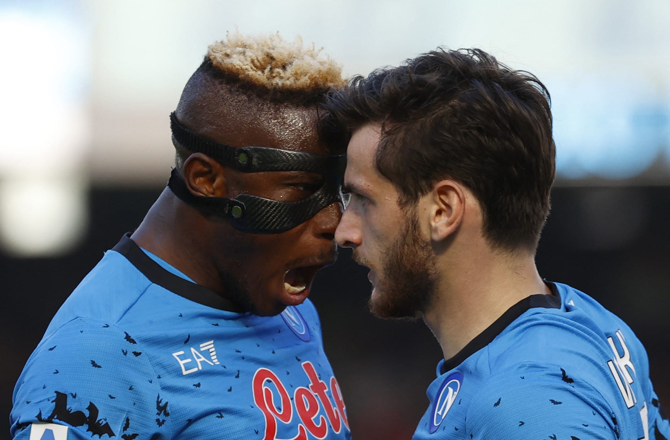 שחקני נאפולי, ויקטור אוסימן, חביצ'ה קברצחליה