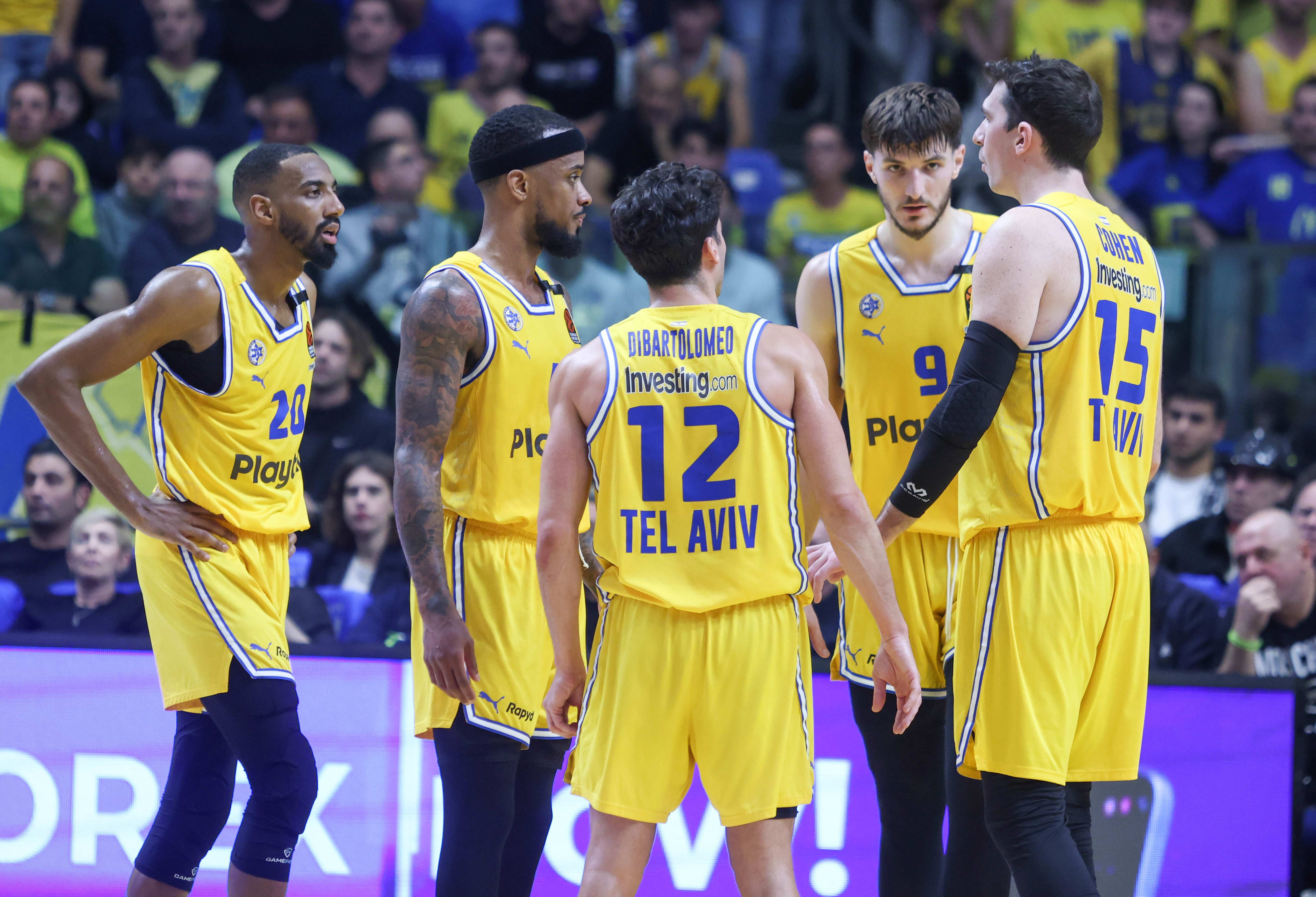 שחקני מכבי תל אביב כדורסל