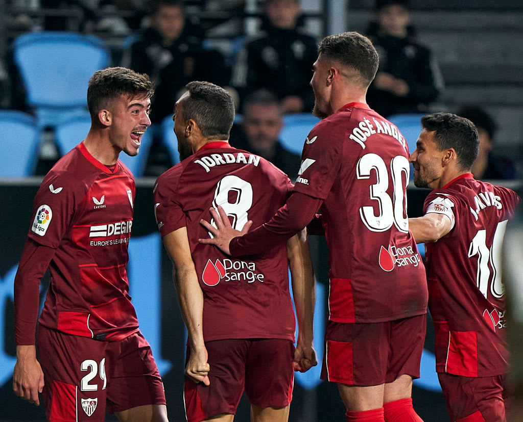 קיקה סאלאס סביליה חוגג מול סלטה ויגו