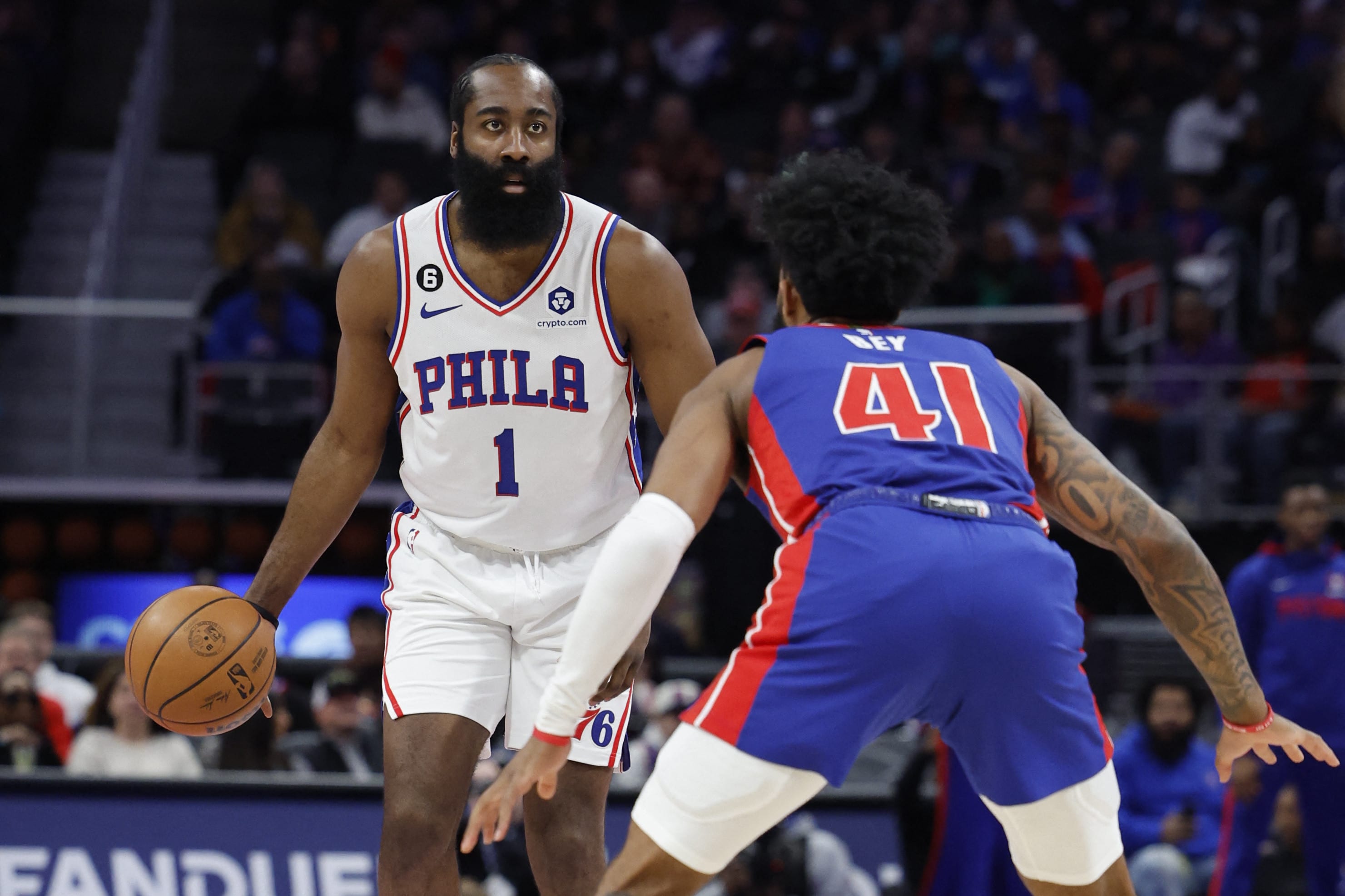 ג'יימס הארדן פילדלפיה מול דטרויט