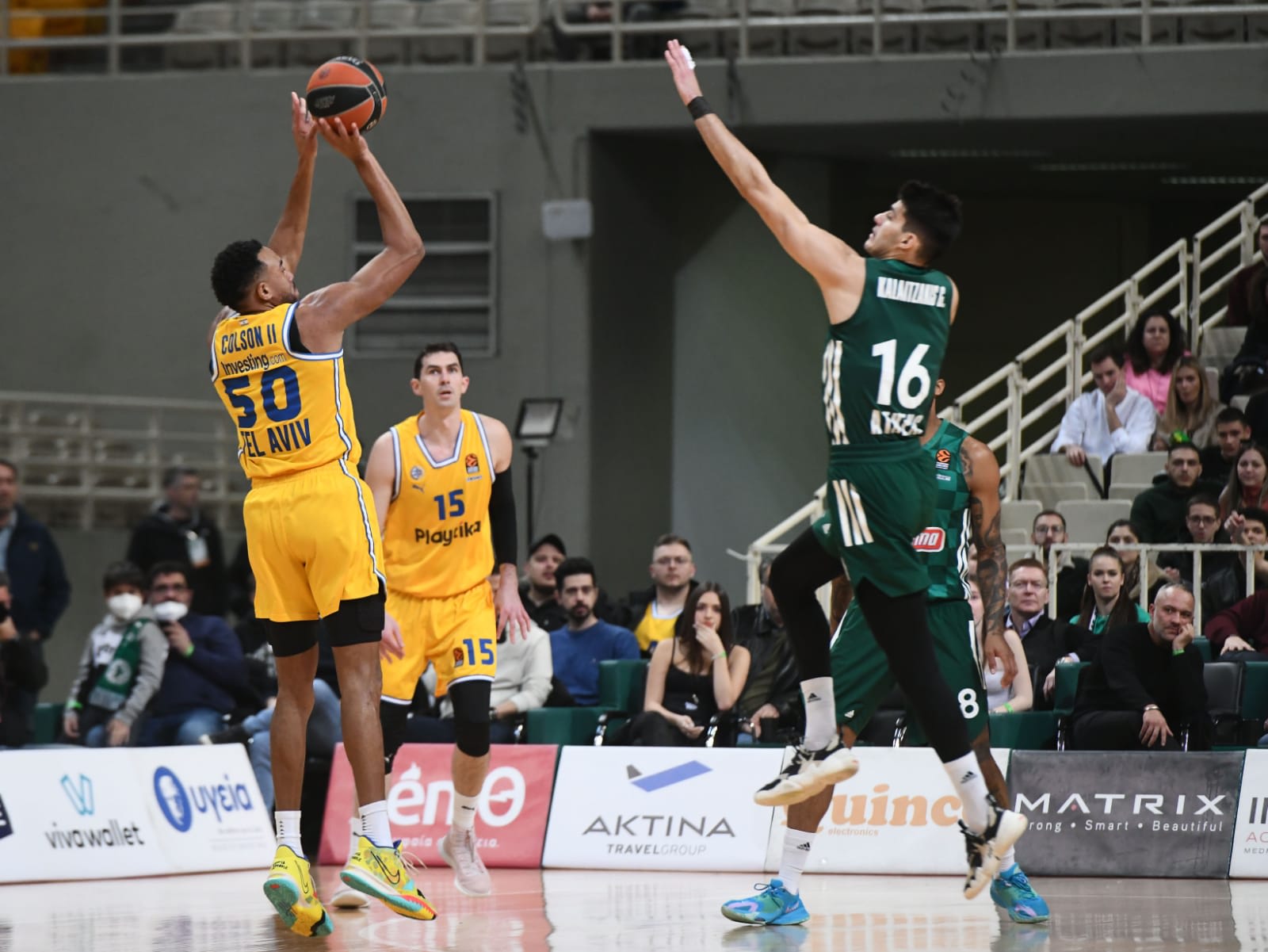 בונסי קולסון, שחקן מכבי תל אביב