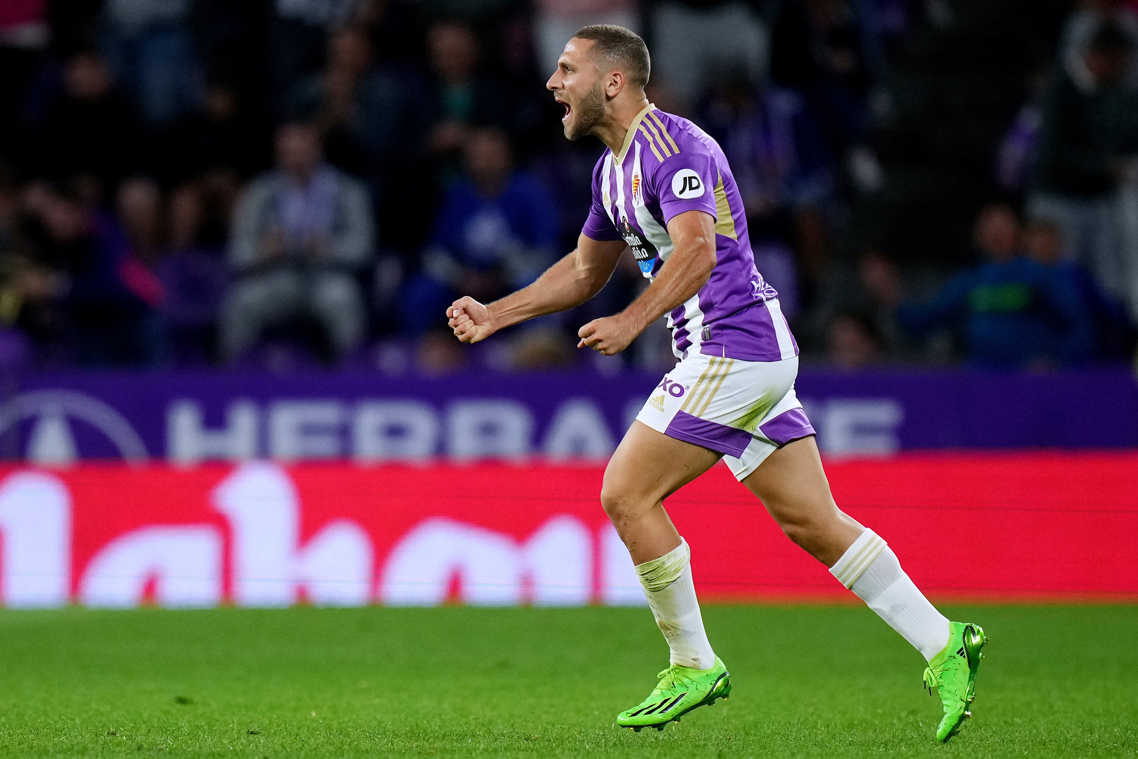 שון וייסמן שחקן ויאדוליד חוגג שער