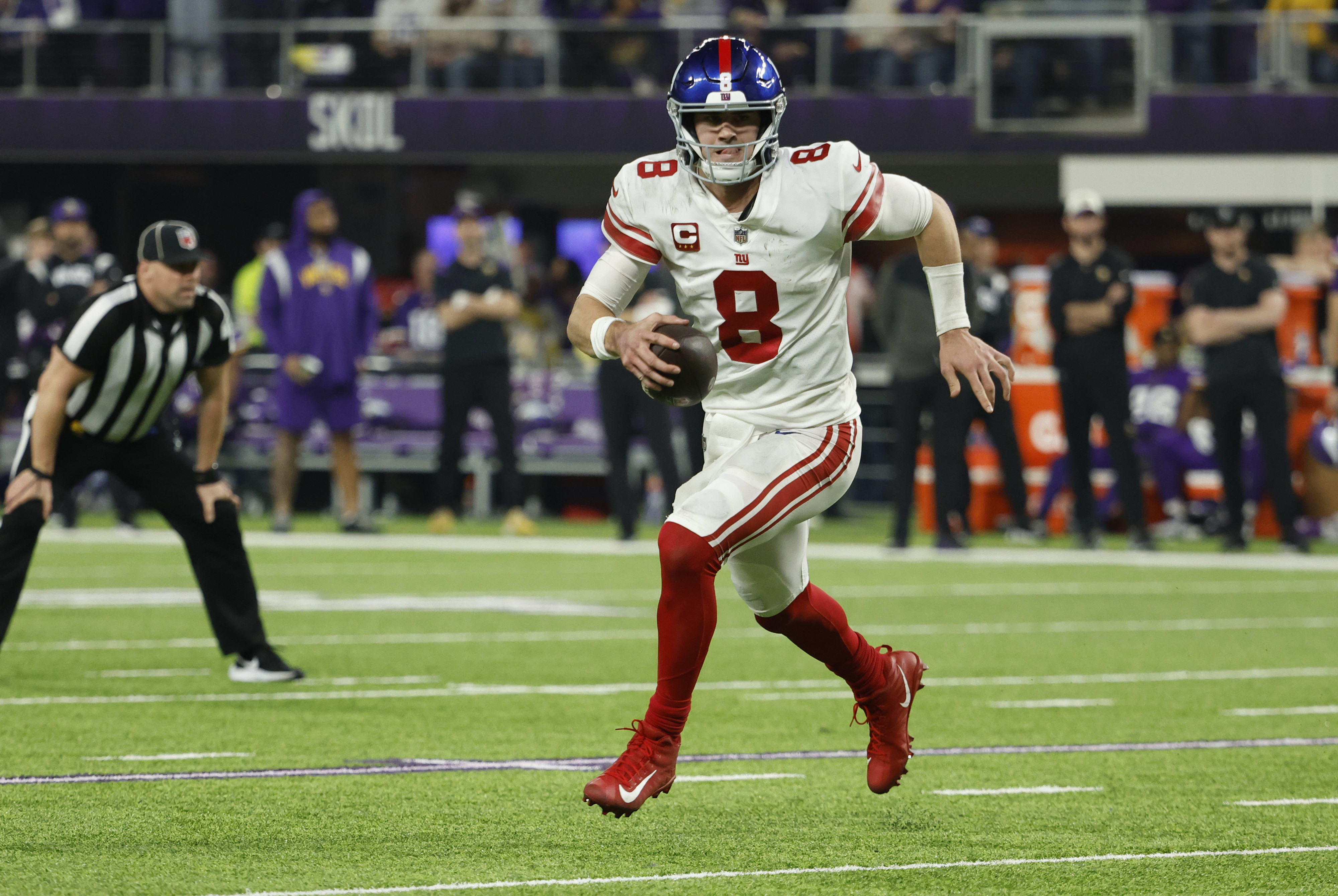 שחקן ניו יורק ג'איינטס דניאל ג'ונס