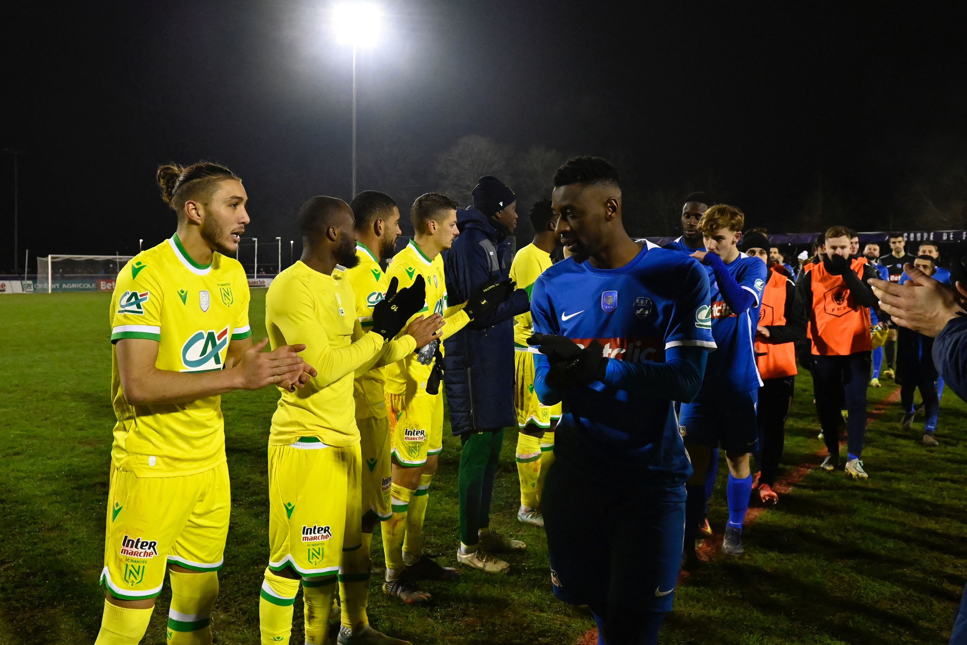 שחקני נאנט במסדר כבוד לשחקני תאון