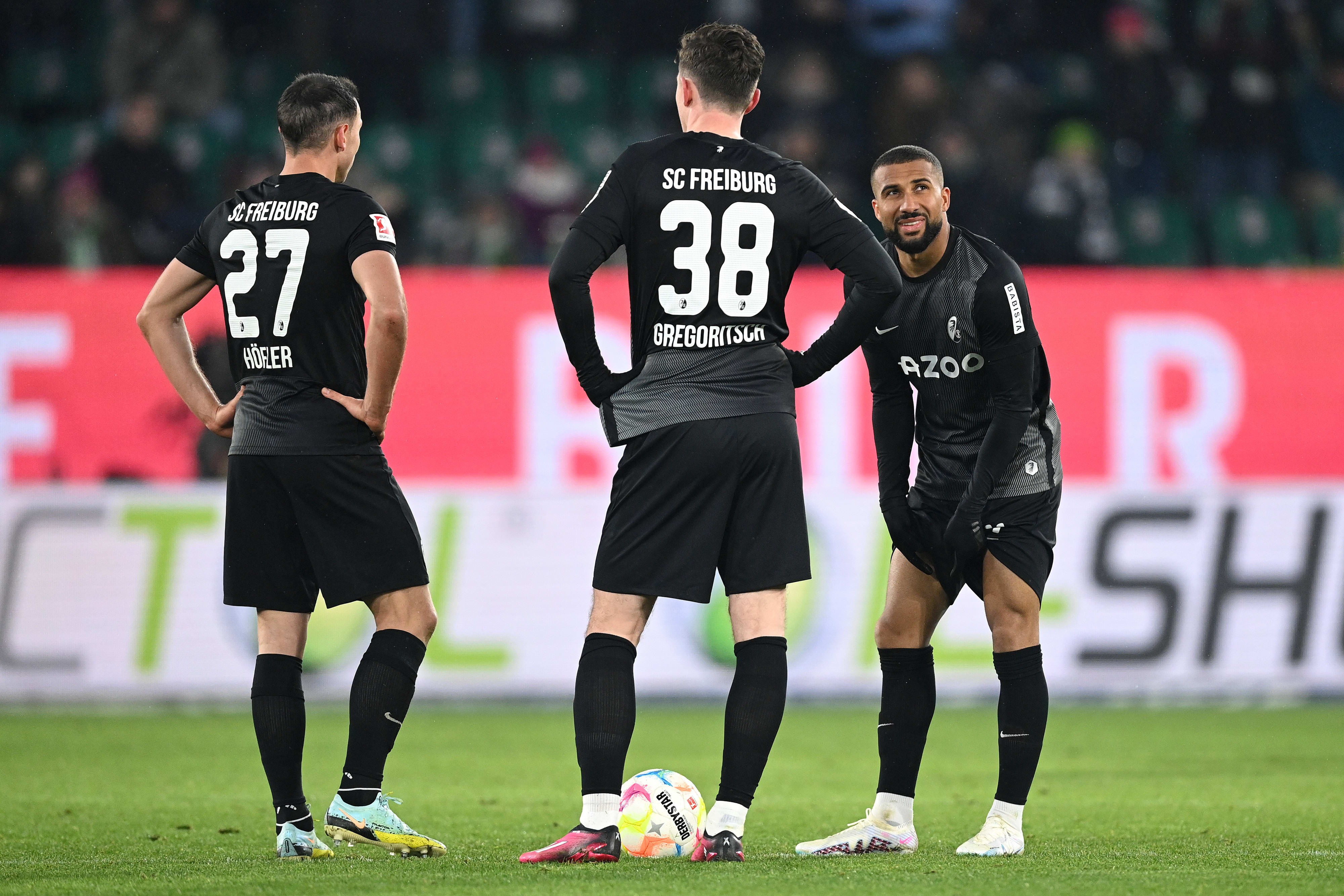 שחקני פרייבורג מאוכזבים