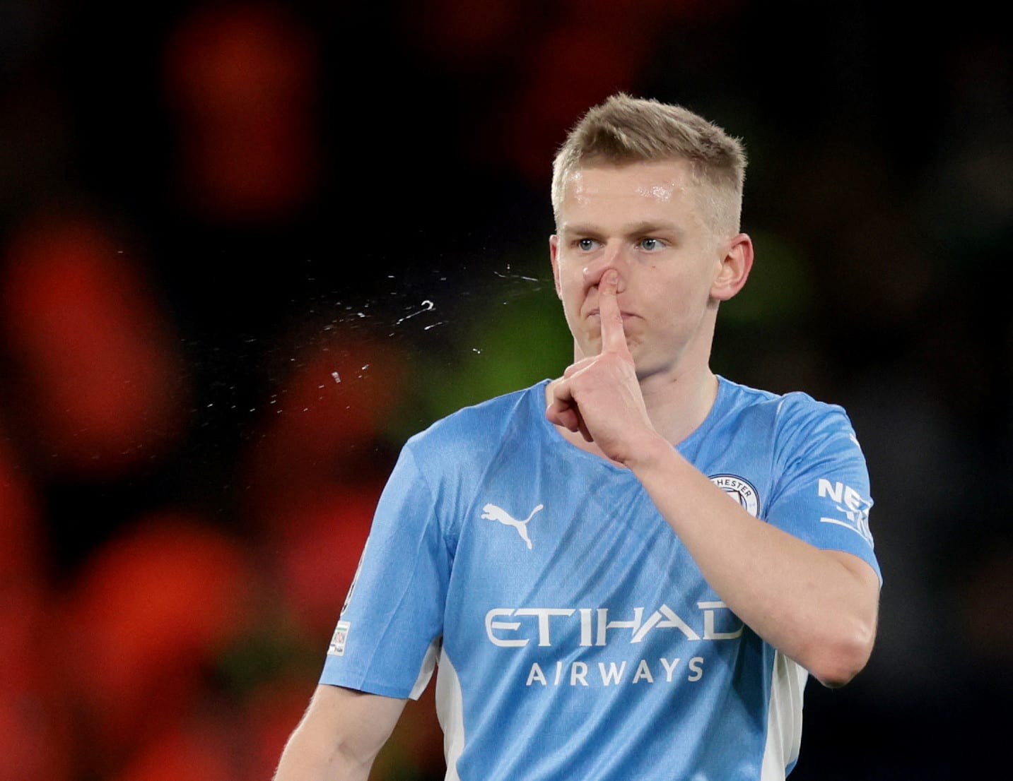 שחקן מנצ'סטר סיטי אולכסנדר זינצ'נקו