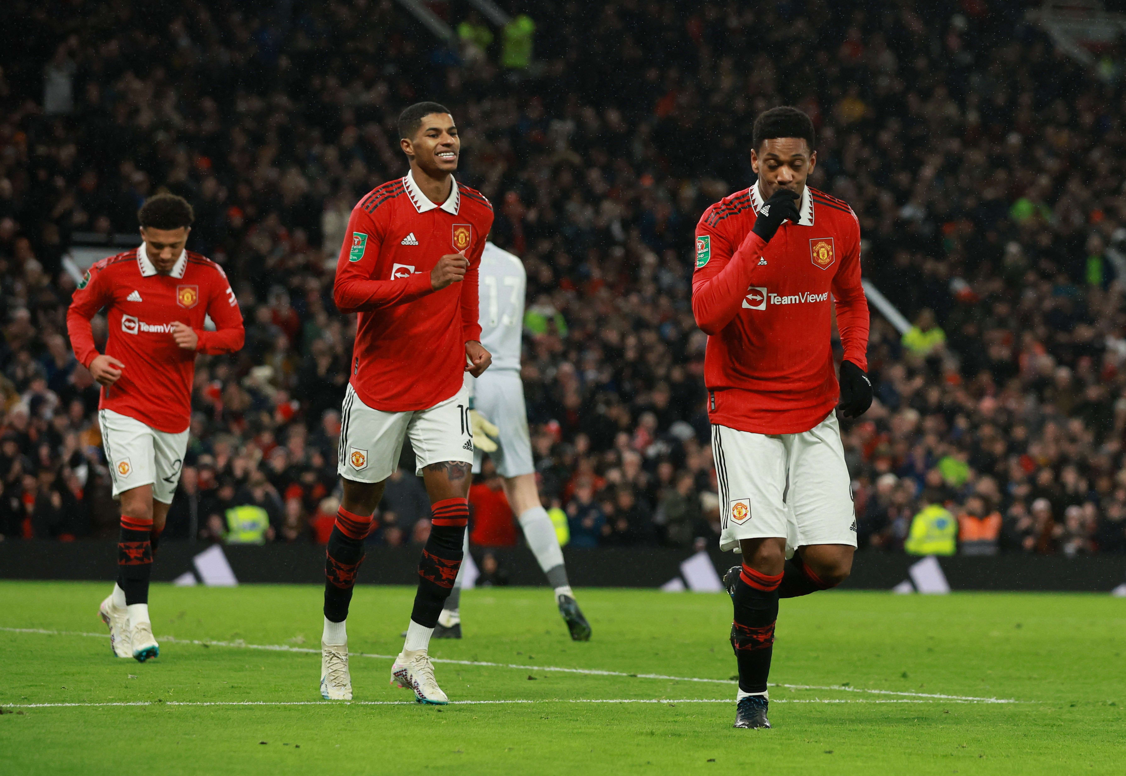 אנתוני מרסיאל, מנצ'סטר יונייטד לצד מרכוס רשפורד