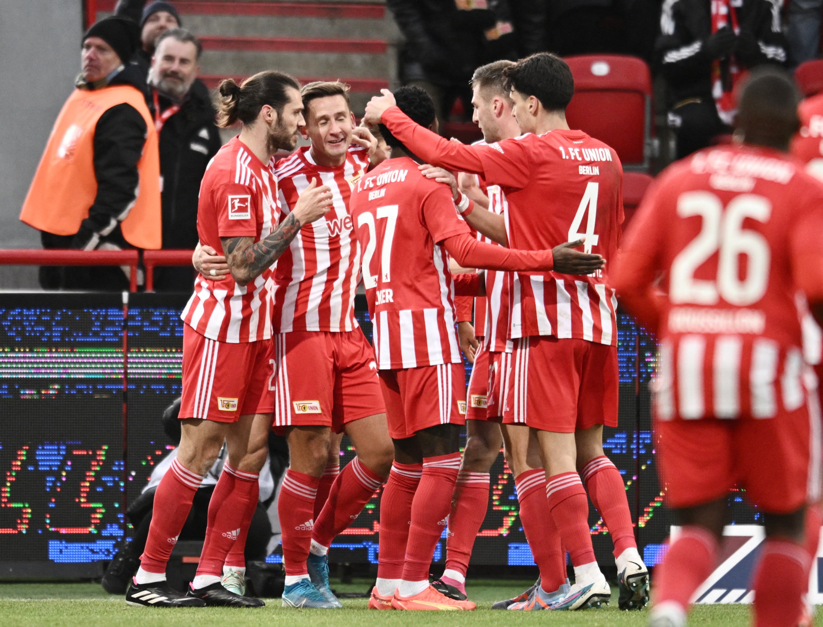 שחקני אוניון ברלין חוגגים