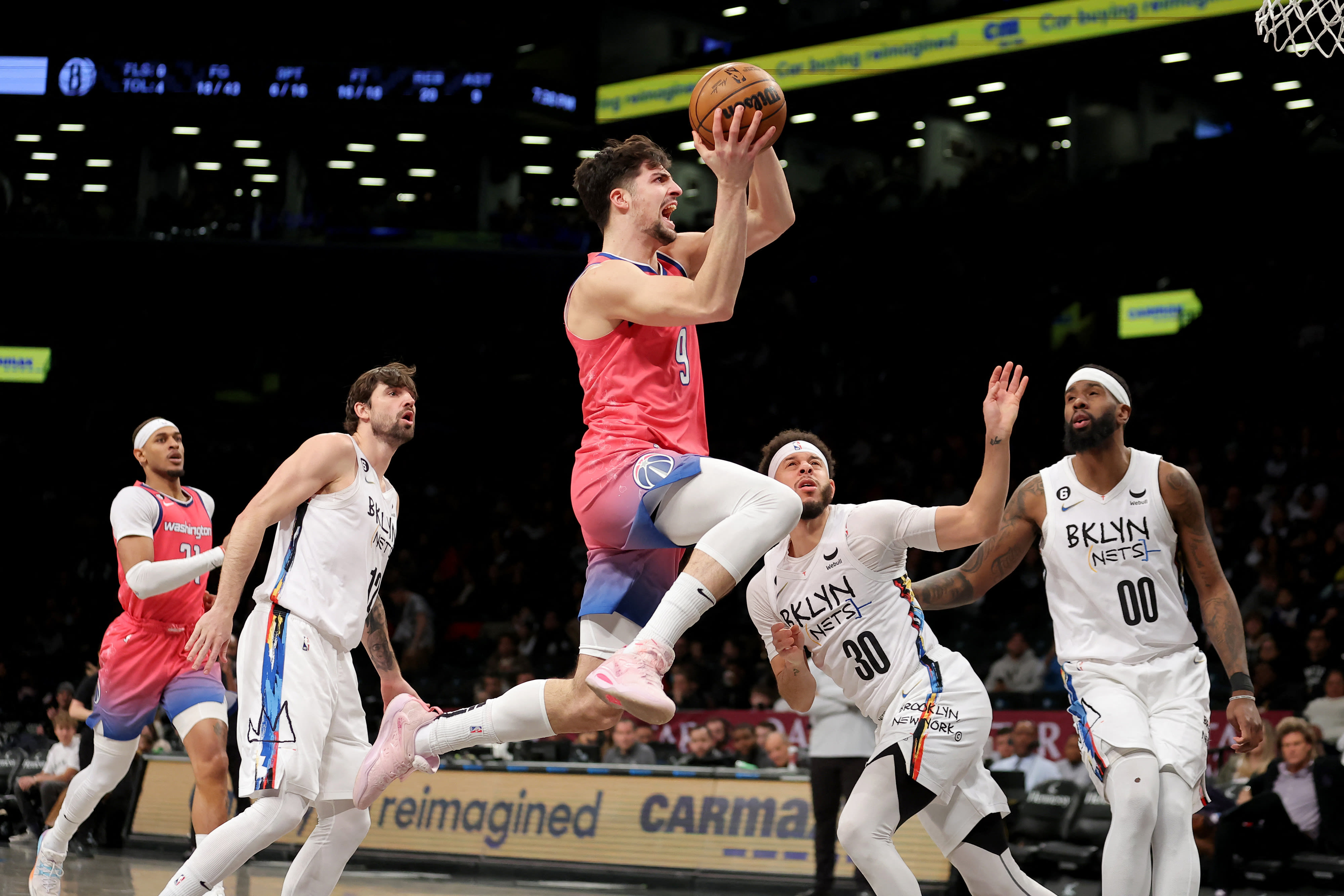 דני אבדיה, וושינגטון וויזארדס מול ברוקלין נטס