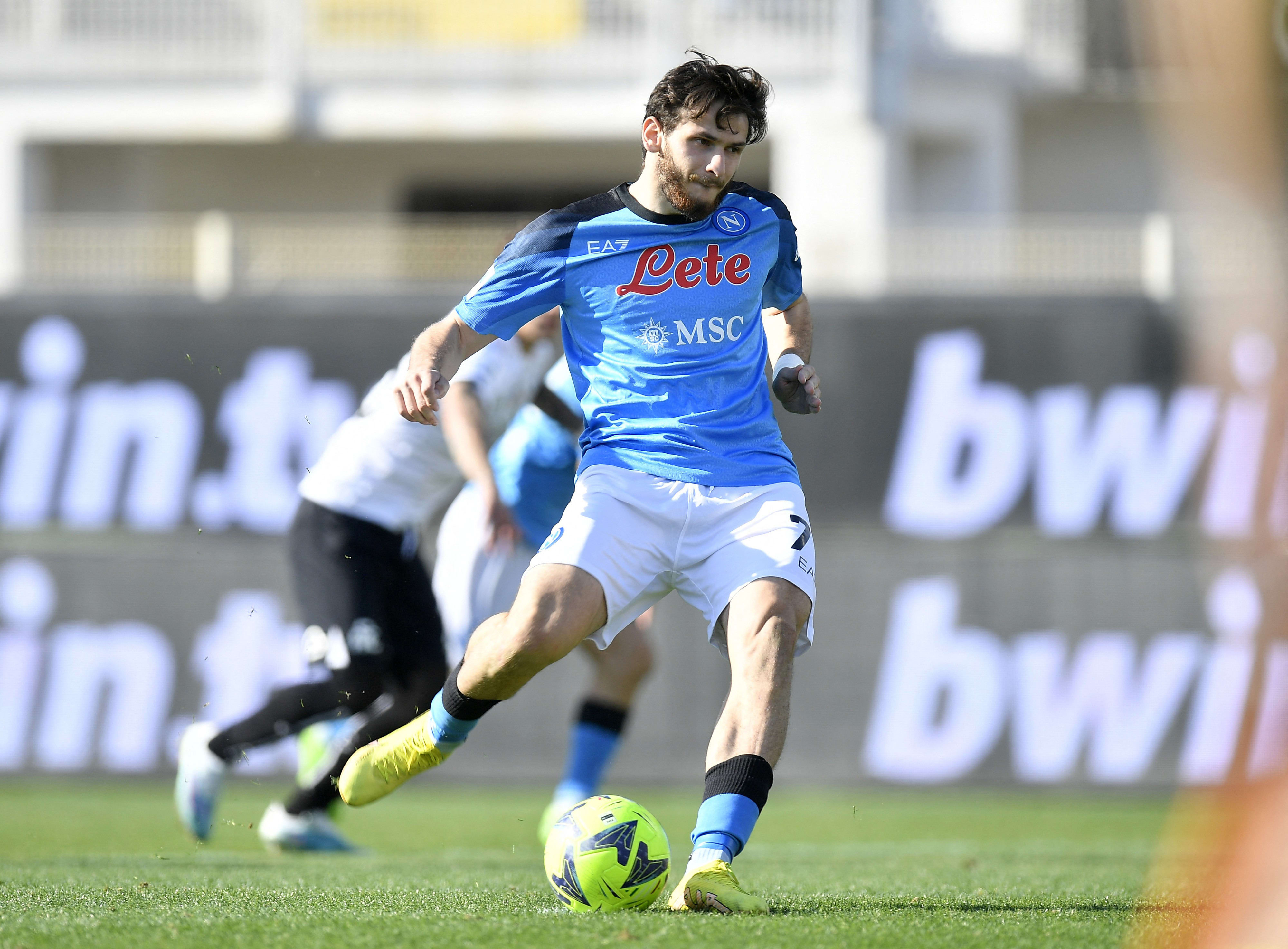 חביצ'ה קברצחליה, שחקן נאפולי