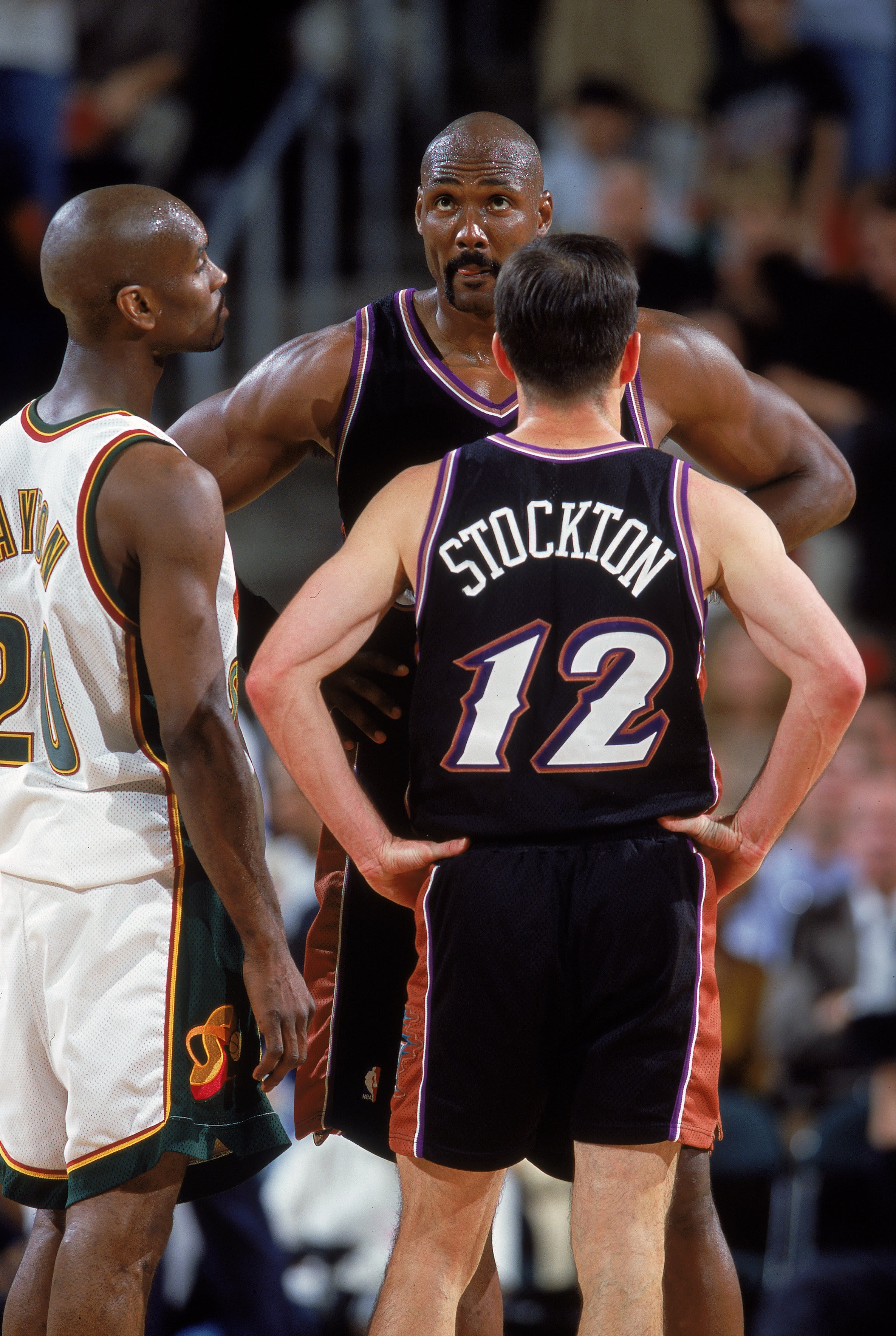 גארי פייטון, ג'ון סטוקטון, קארל מלון