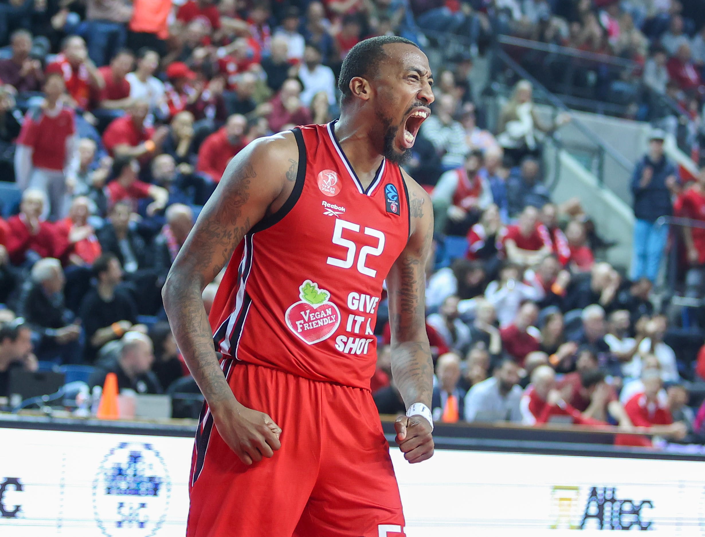 ג'ורדן מקריי, שחקן הפועל תל אביב חוגג