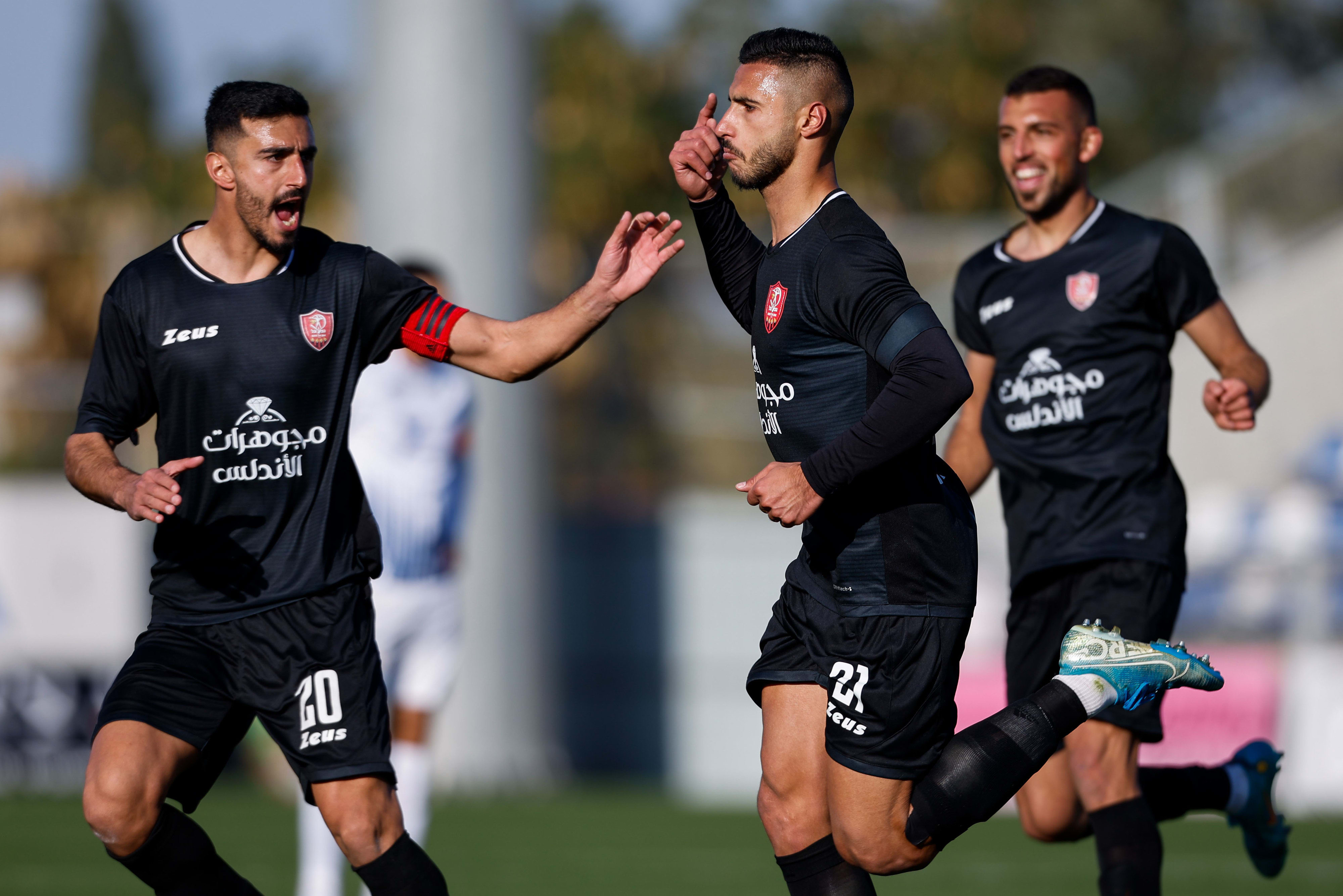 מוחמד חטיב, שחקן הפועל אום אל פאחם חוגג