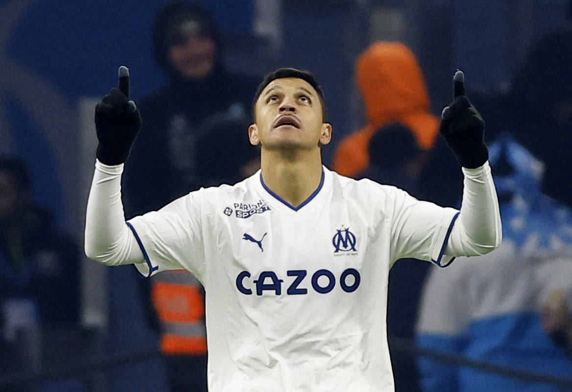 שחקן מארסיי אלכסיס סאנצ'ס