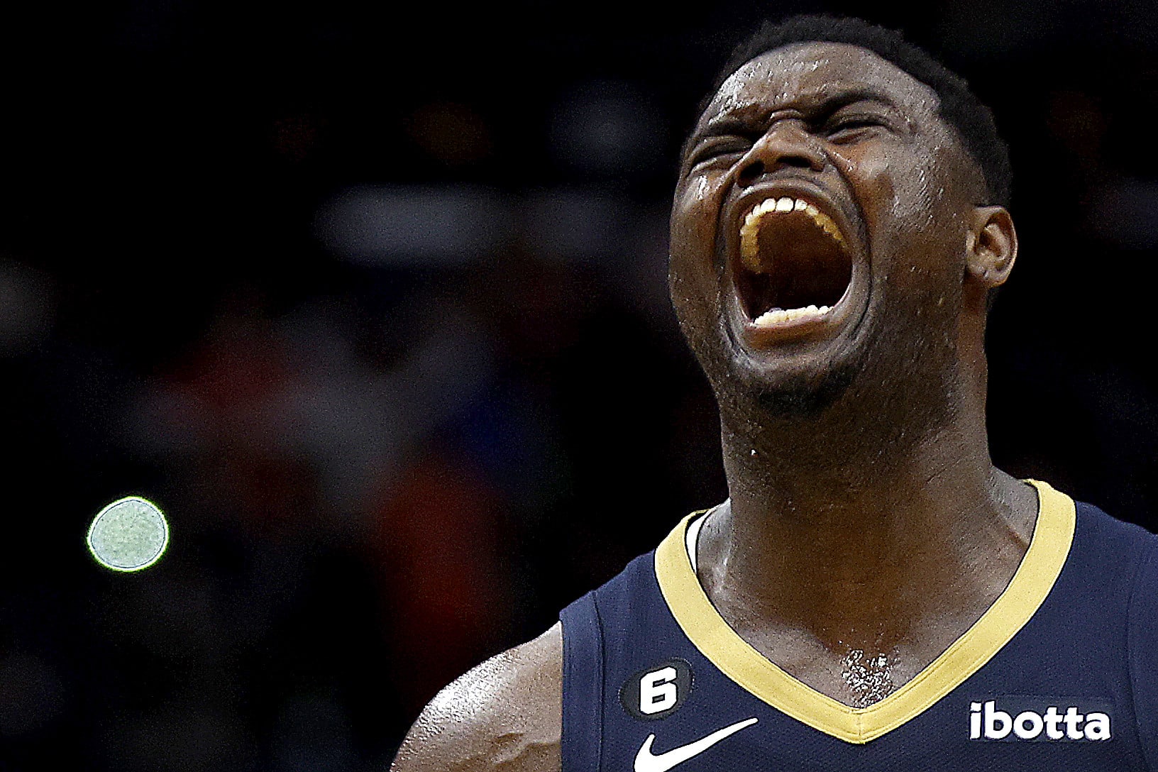 זאיון וויליאמסון חוגג ניצחון, ניו אורלינס פליקנס