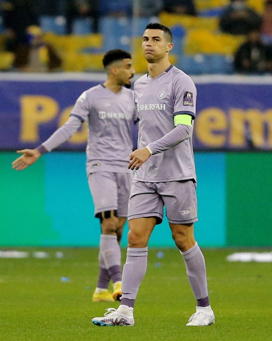 שחקן אל נאסר כריסטיאנו רונאלדו