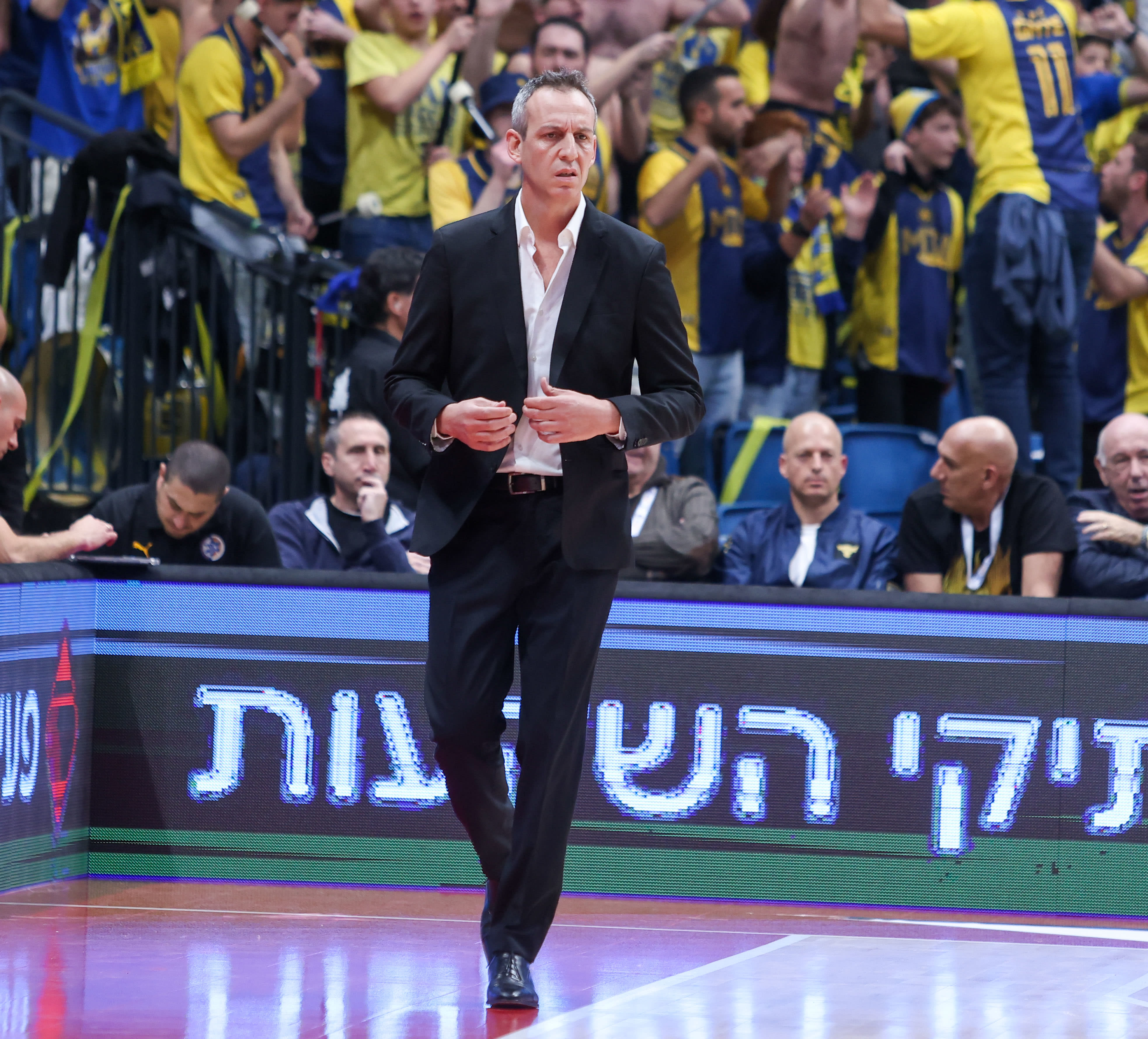 מאמן מכבי תל אביב עודד קטש