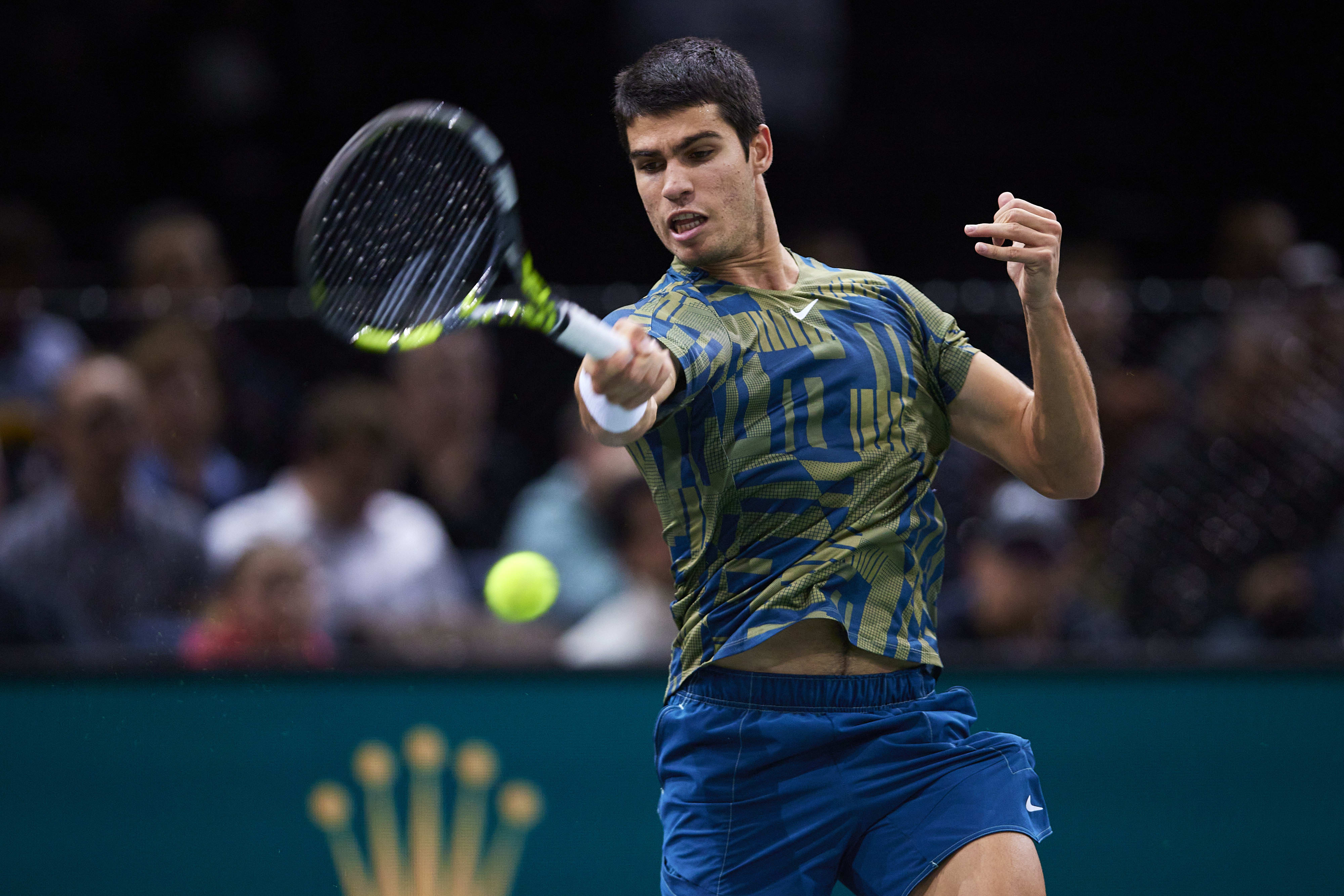 הטניסאי הספרדי קרלוס אלקראס