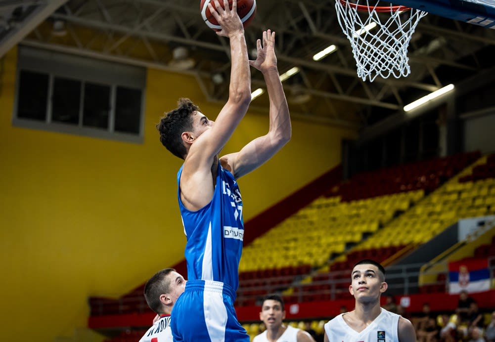 שחקן נבחרת הקדטים של ישראל בן שרף