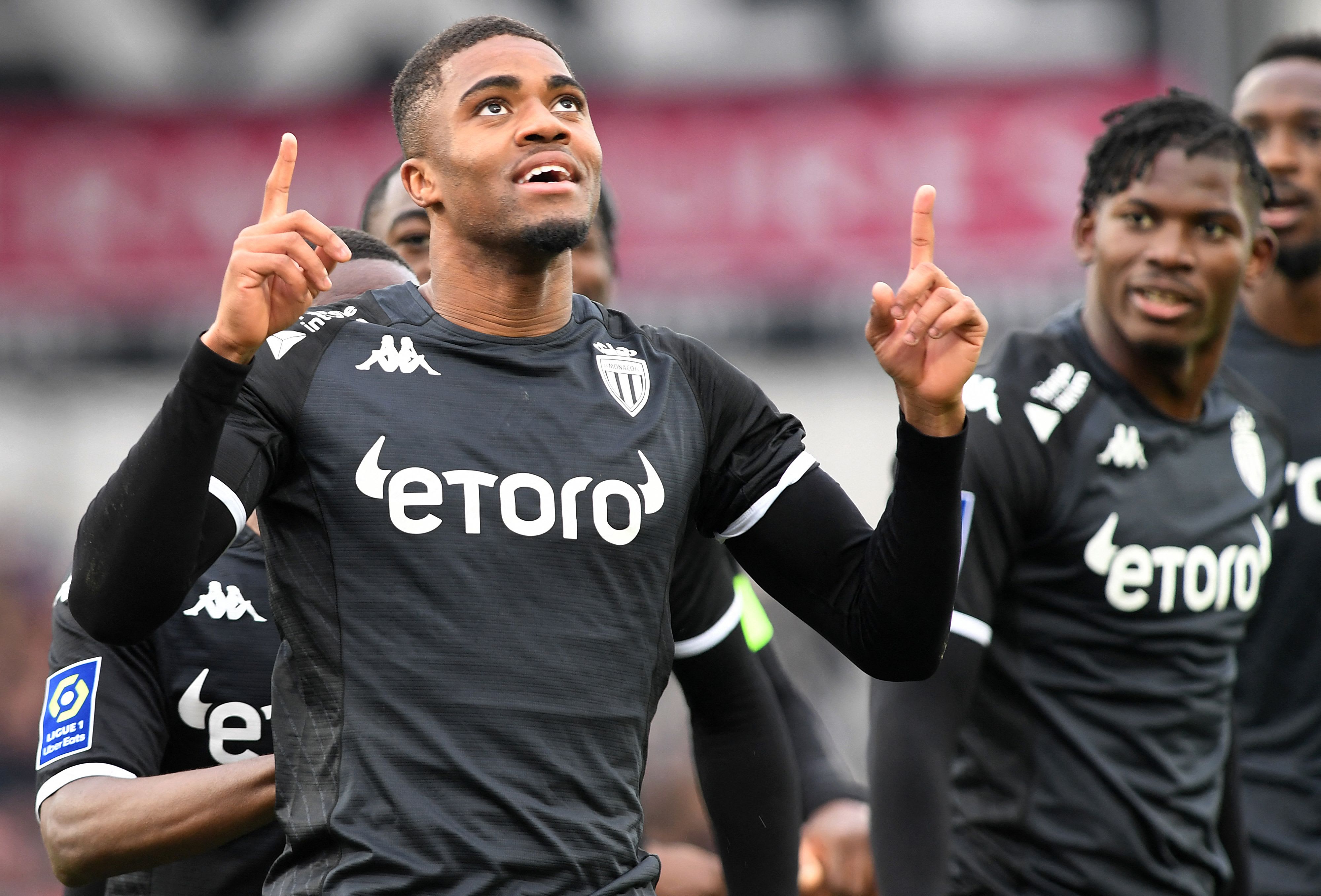 מיירון בואדו שחקן מונאקו חוגג שער