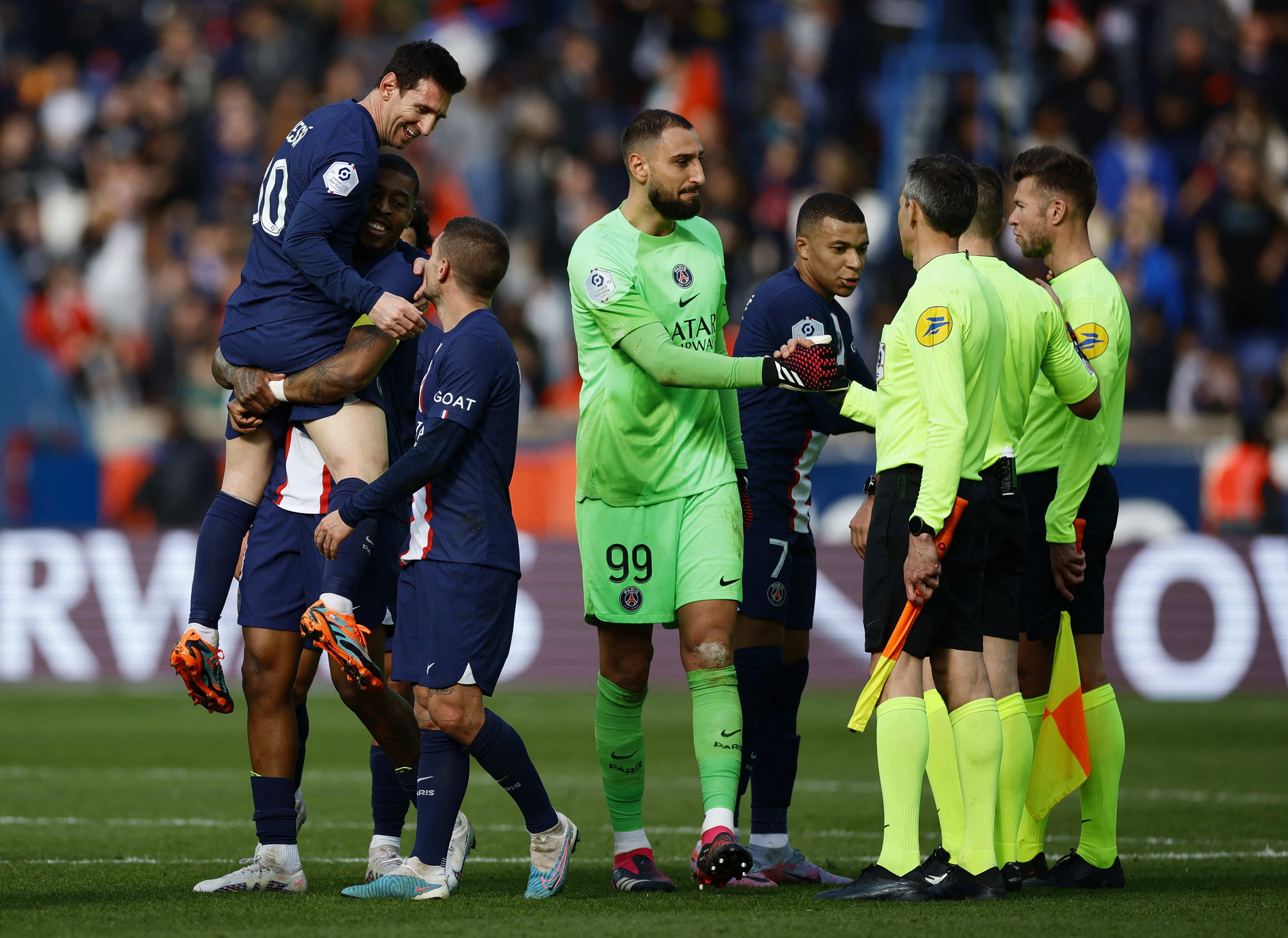 ליאונל מסי, שחקן פריז סן ז'רמן