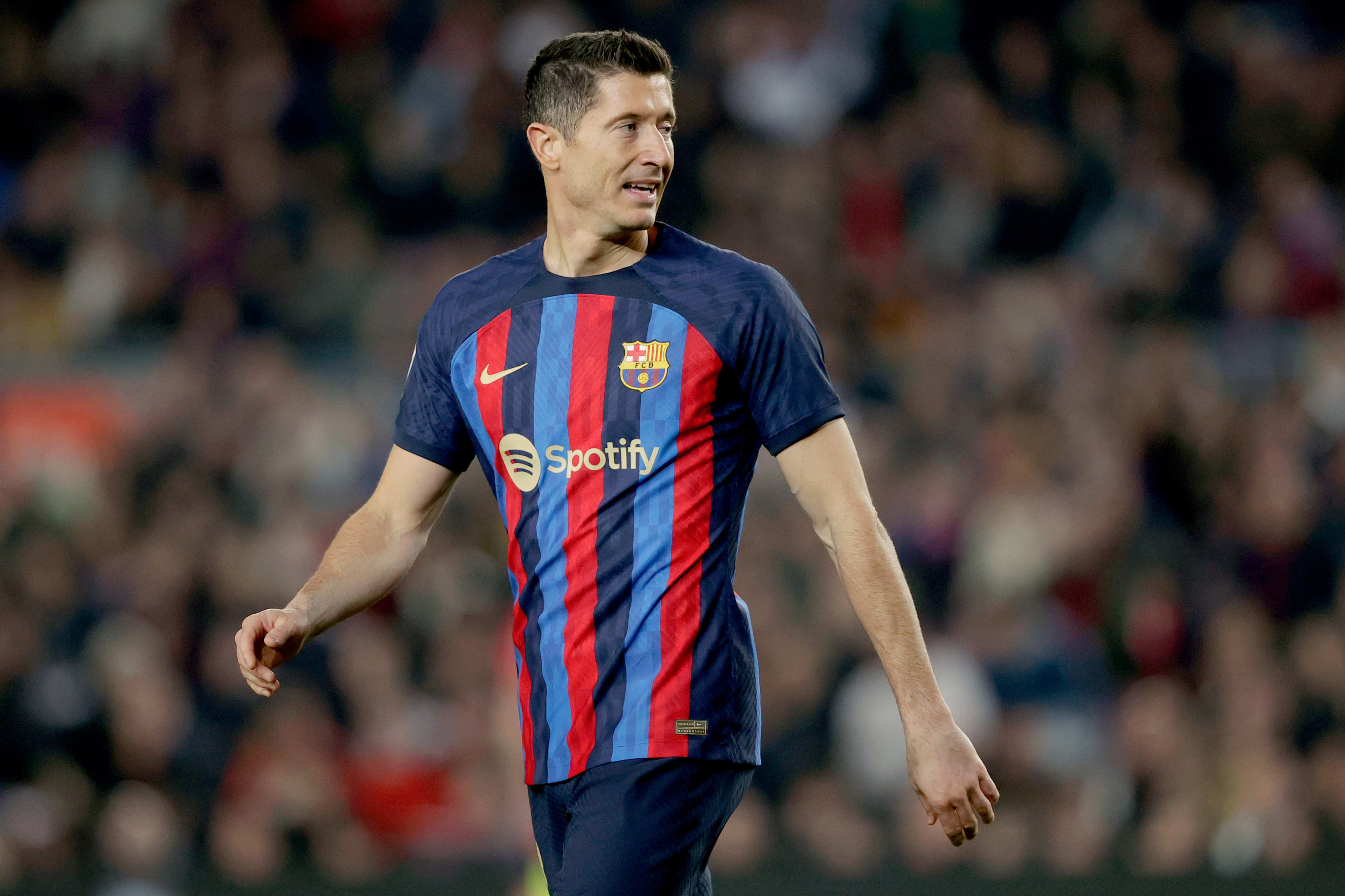 רוברט לבנדובסקי שחקן ברצלונה