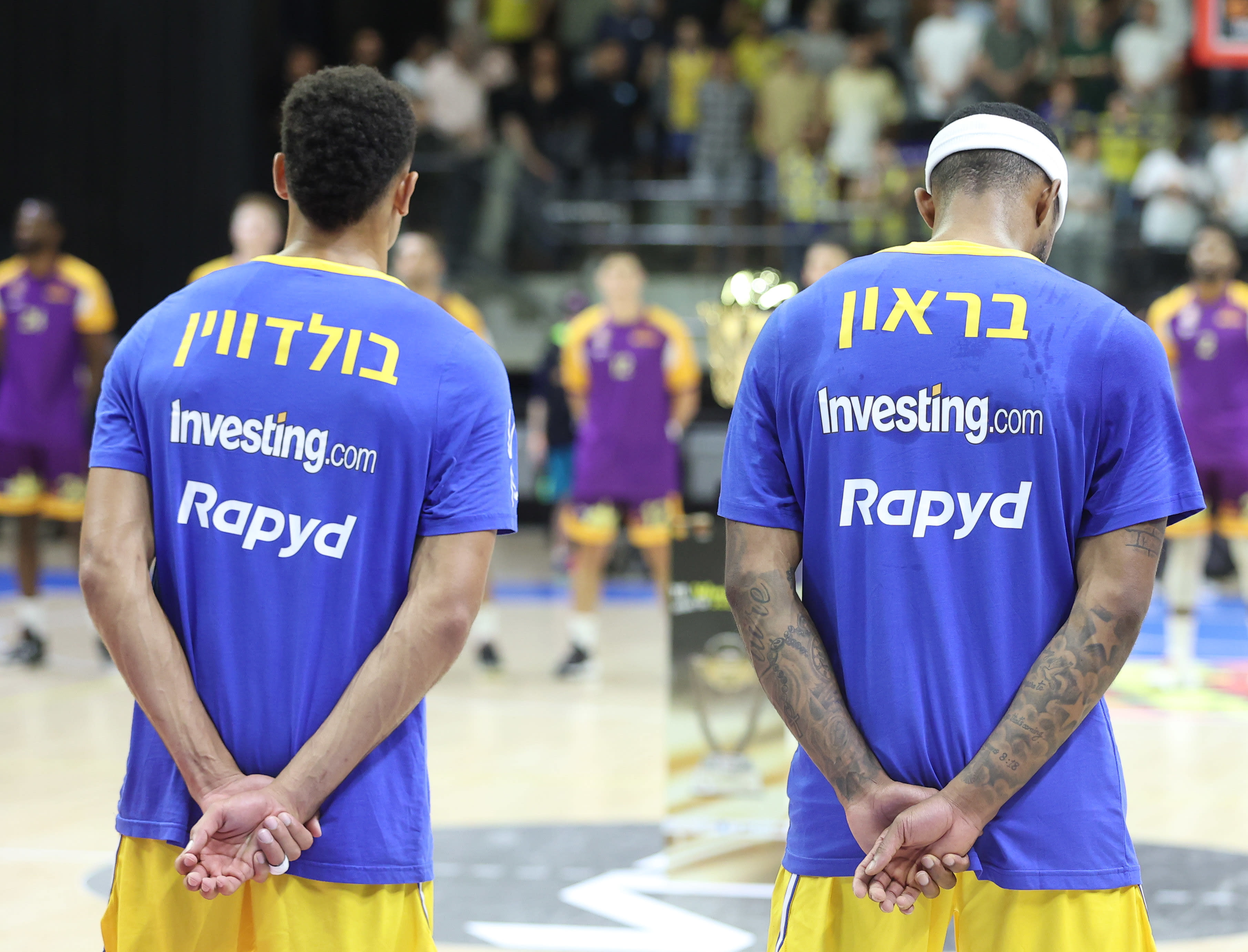 שחקני מכבי תל אביב לורנזו בראון ווייד בולדווין