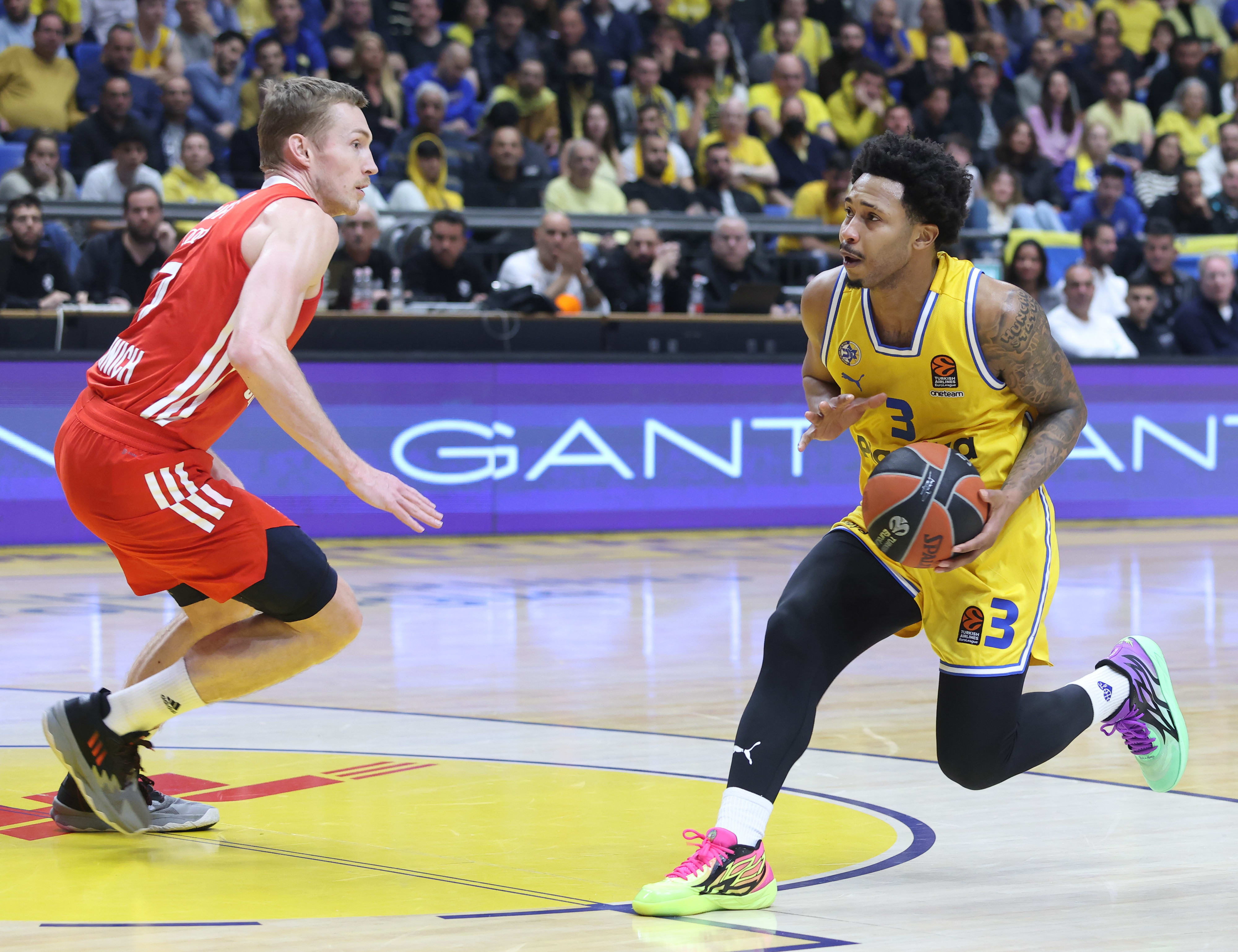 ג'יילן אדאמס מכבי תל אביב